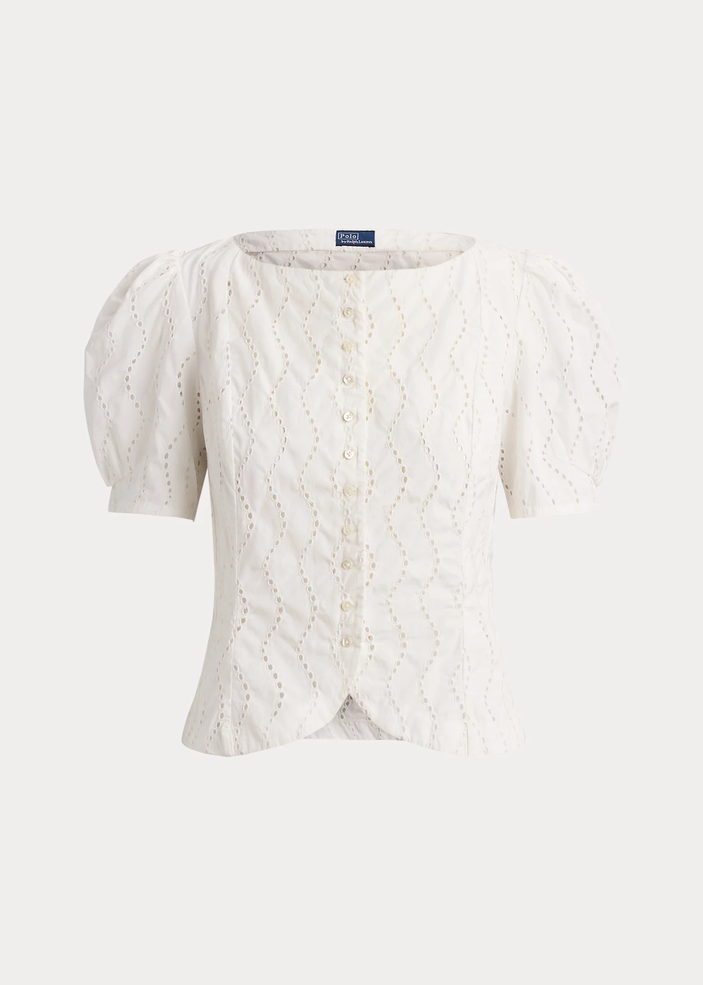 Cotton Eyelet Shirt - 1
