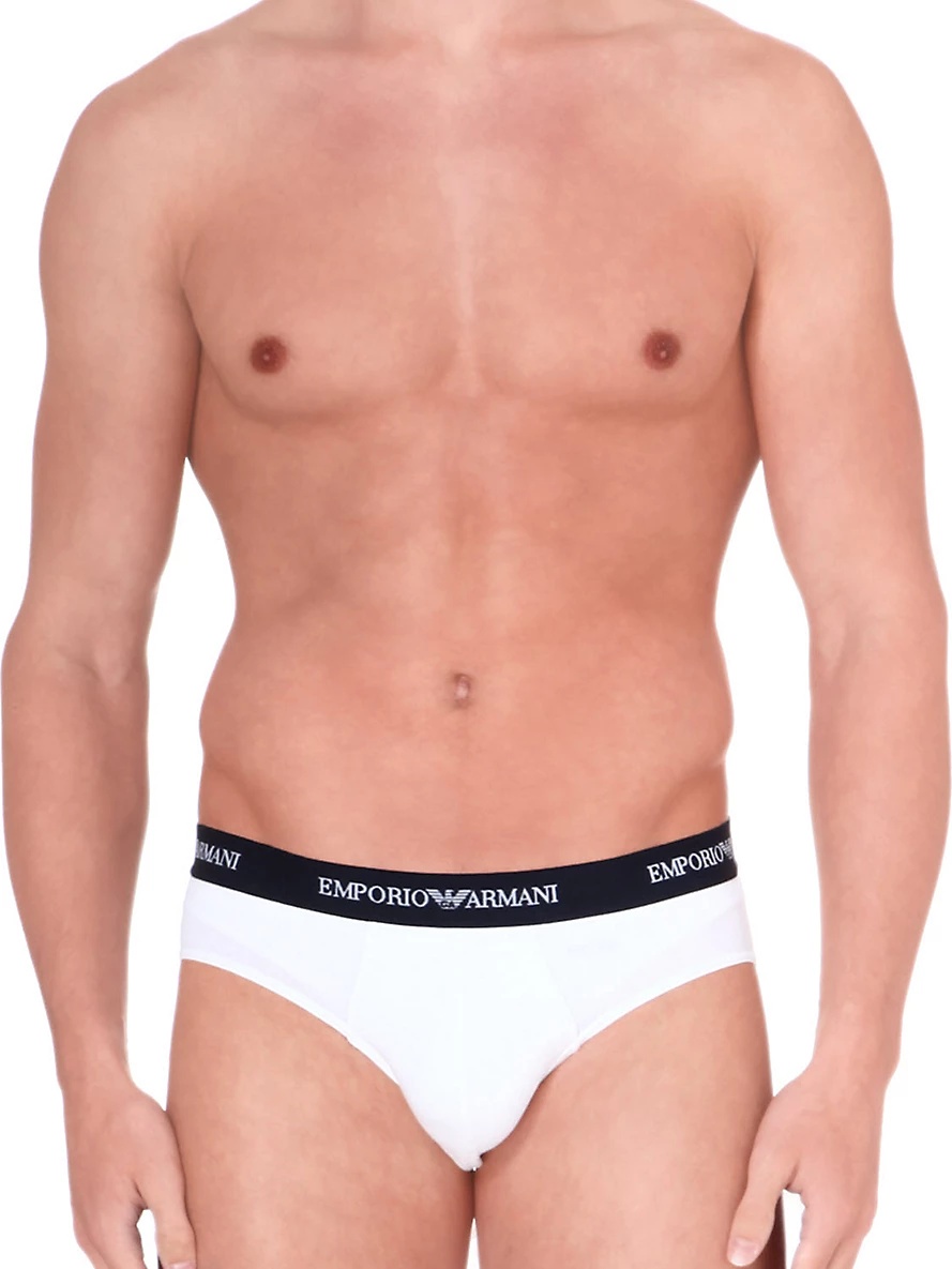 Pack of two logo slim-fit cotton briefs - 5