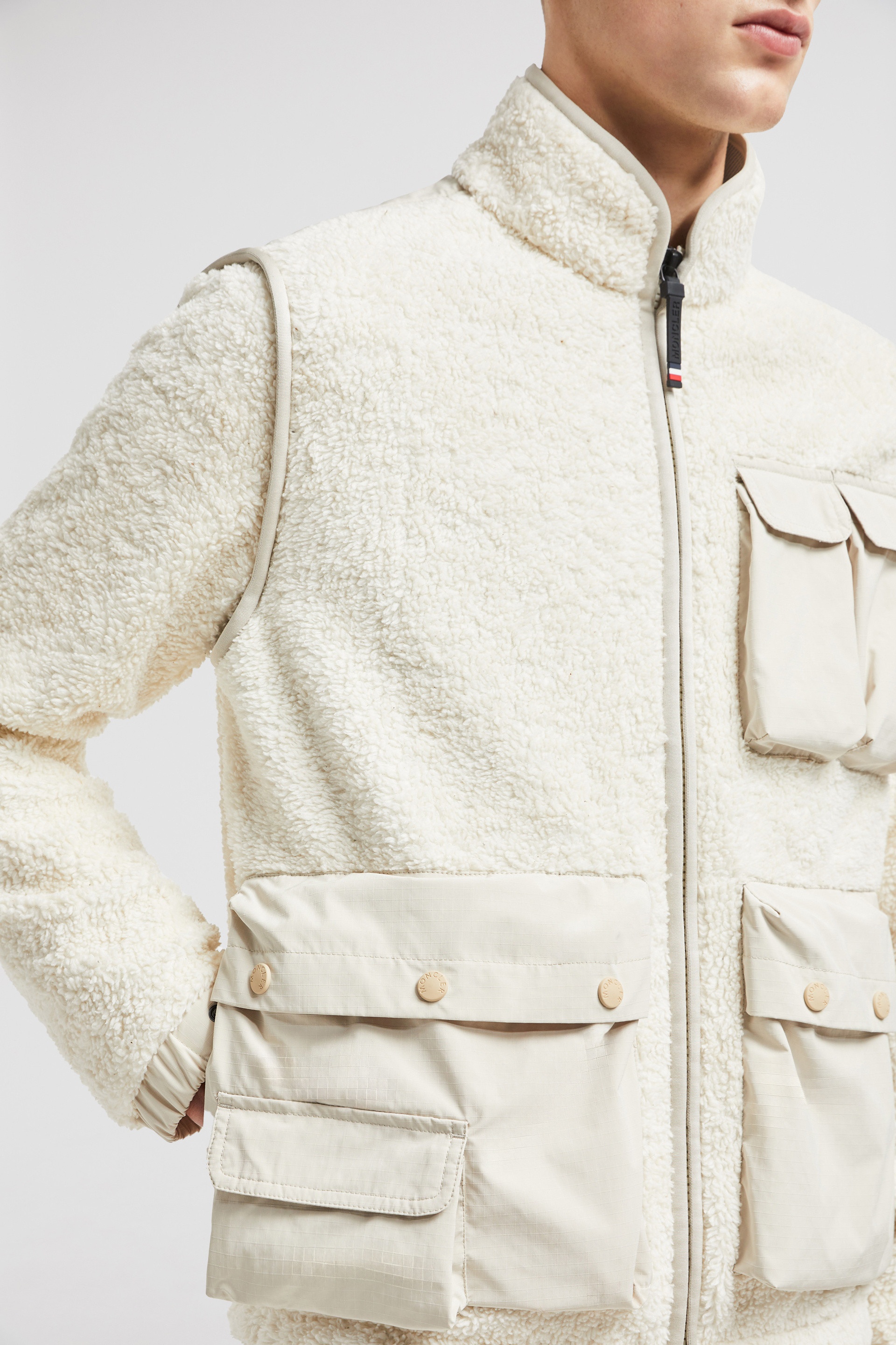 Padded Teddy Zip-Up Sweatshirt - 6