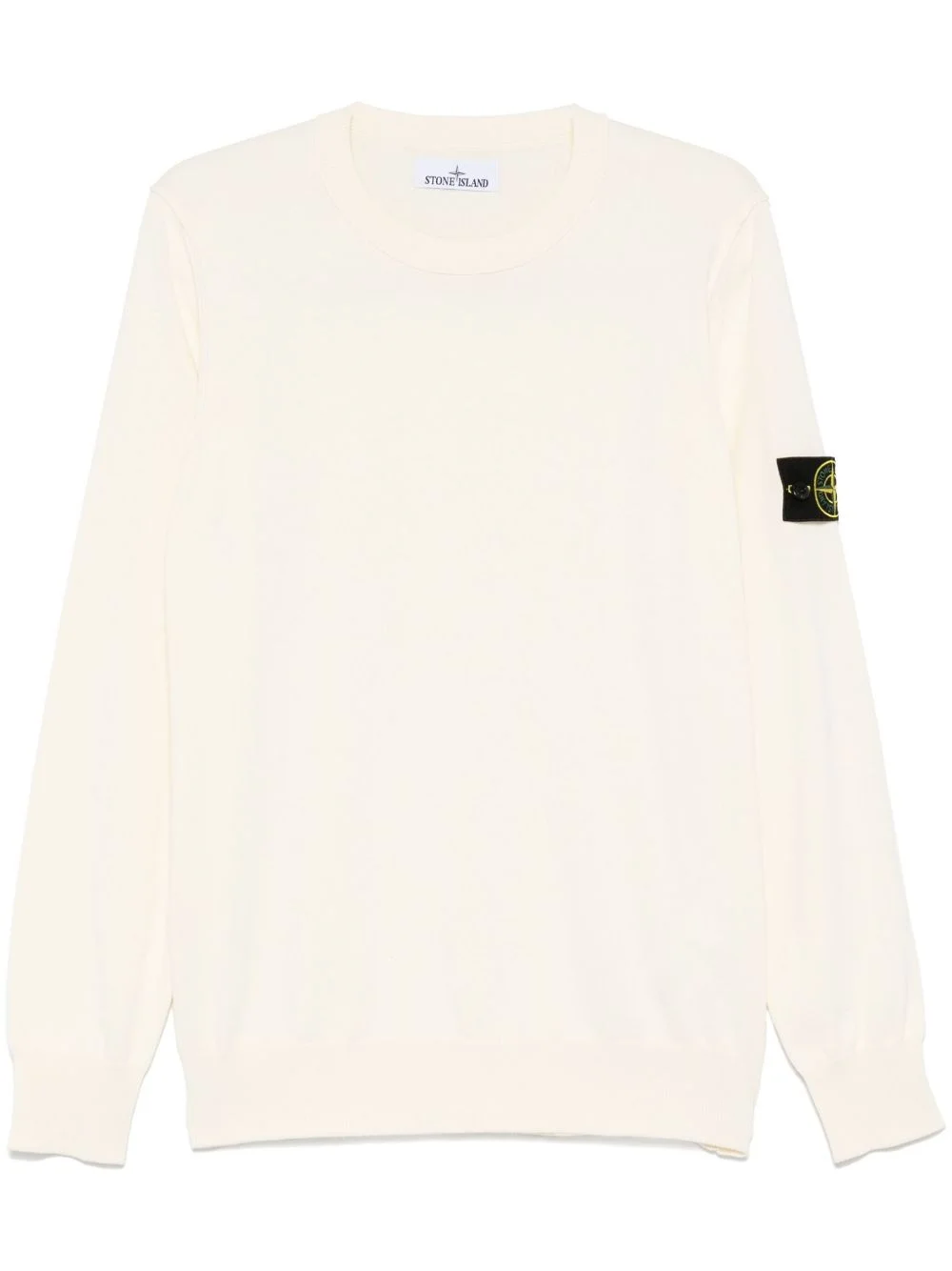 Compass-badge sweater - 1