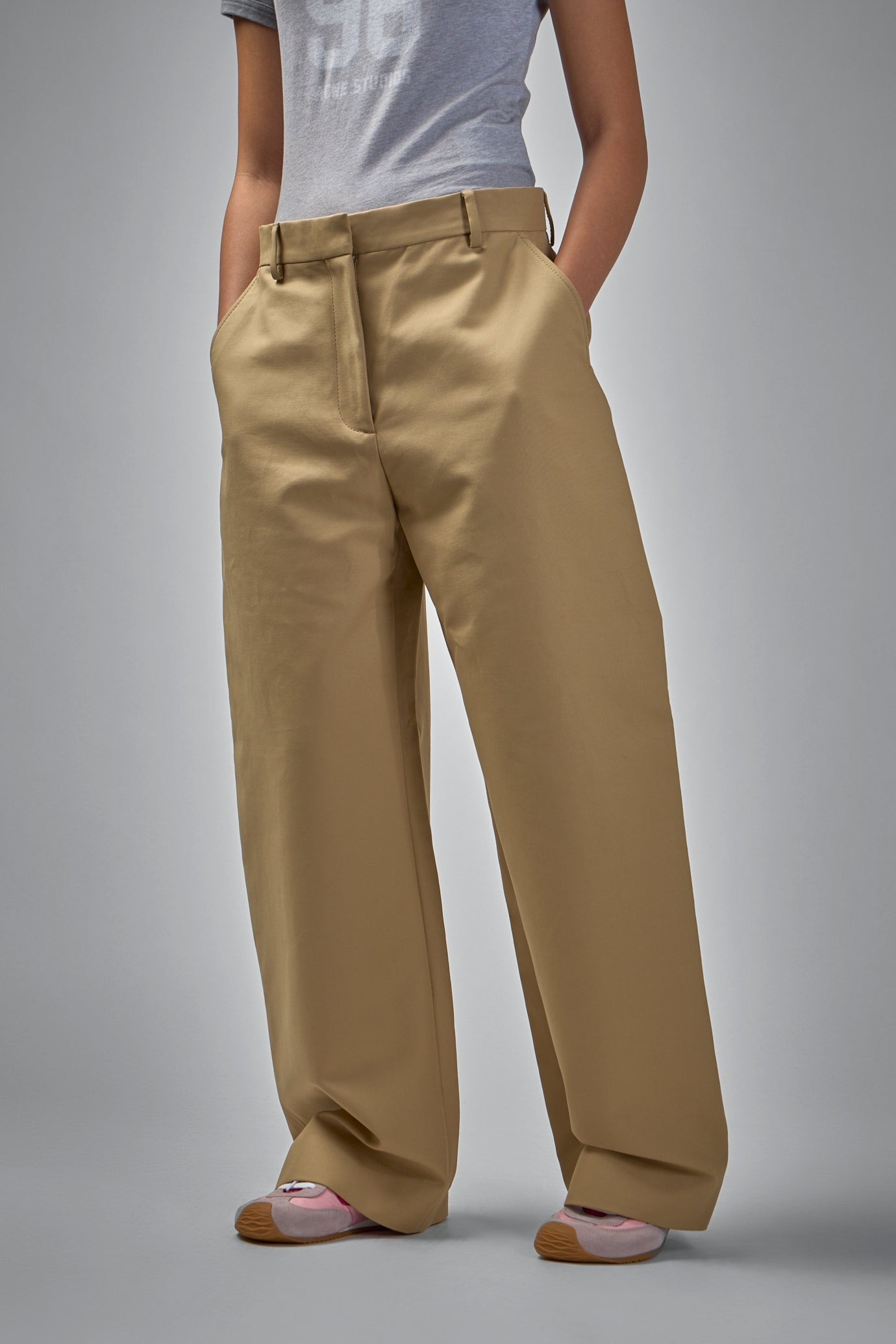 Tailored Satin Trousers - 3