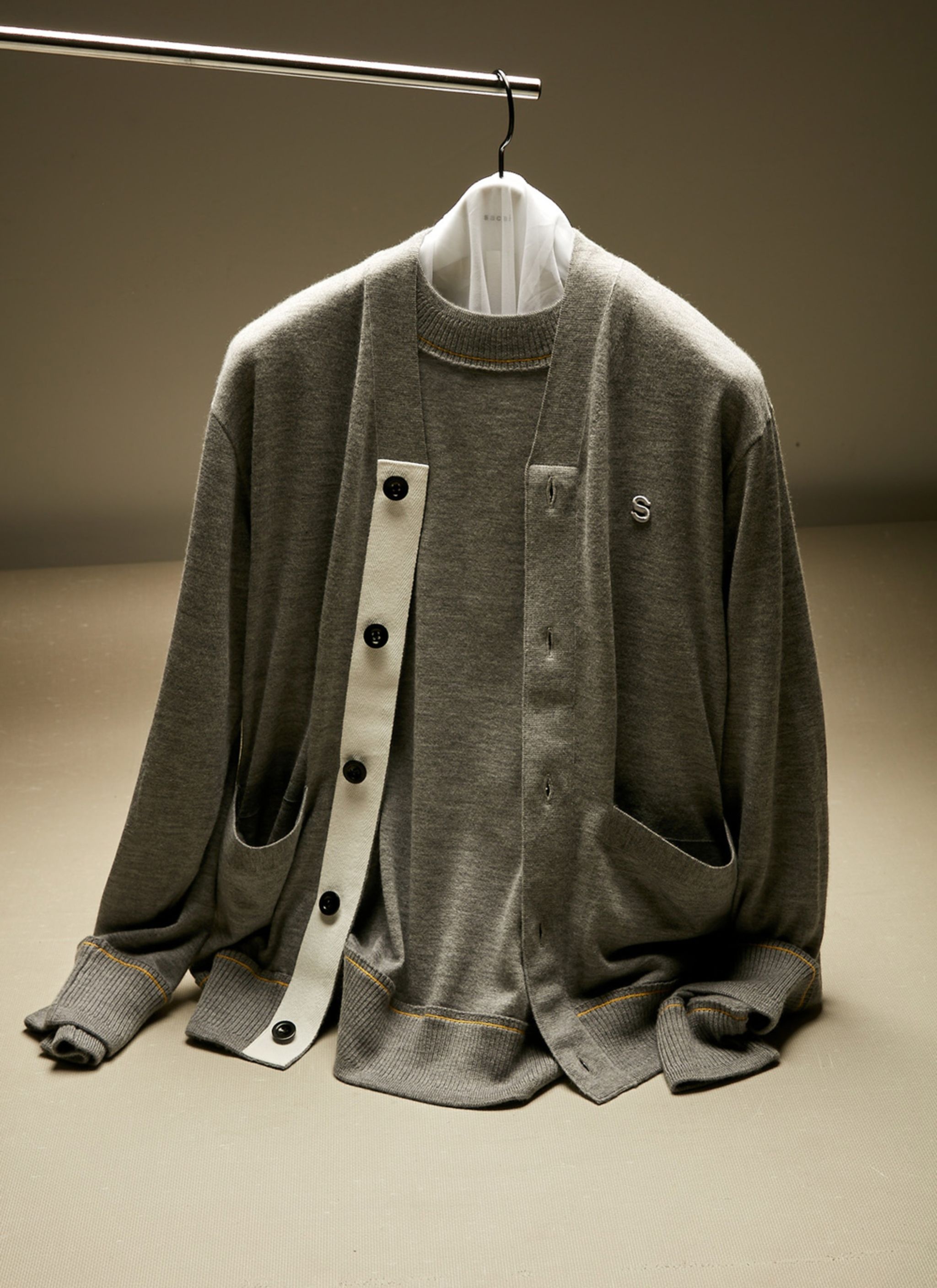 s Cashmere Knit Cardigan - 2