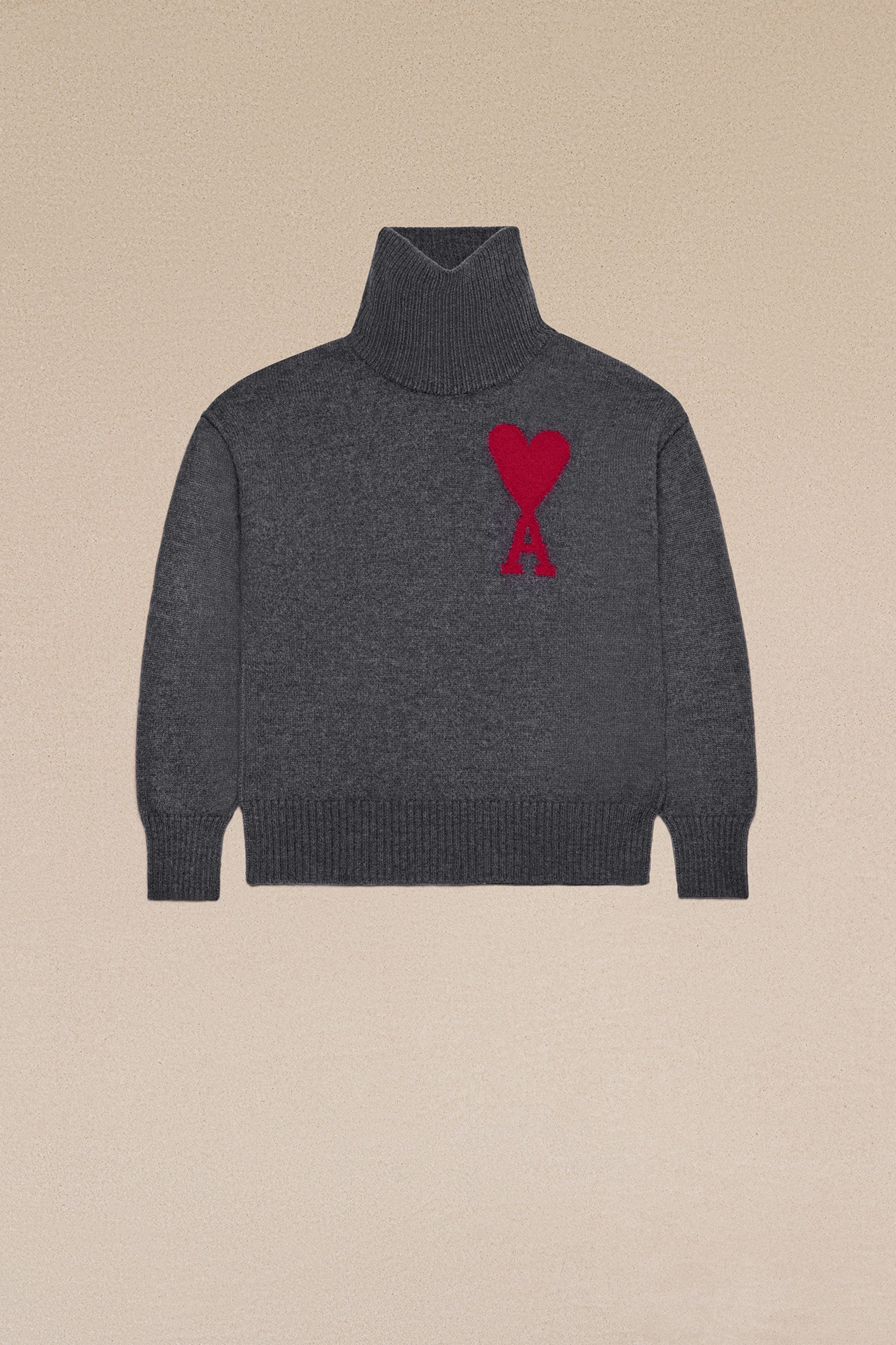 Red Ami de Coeur Sweater - 3