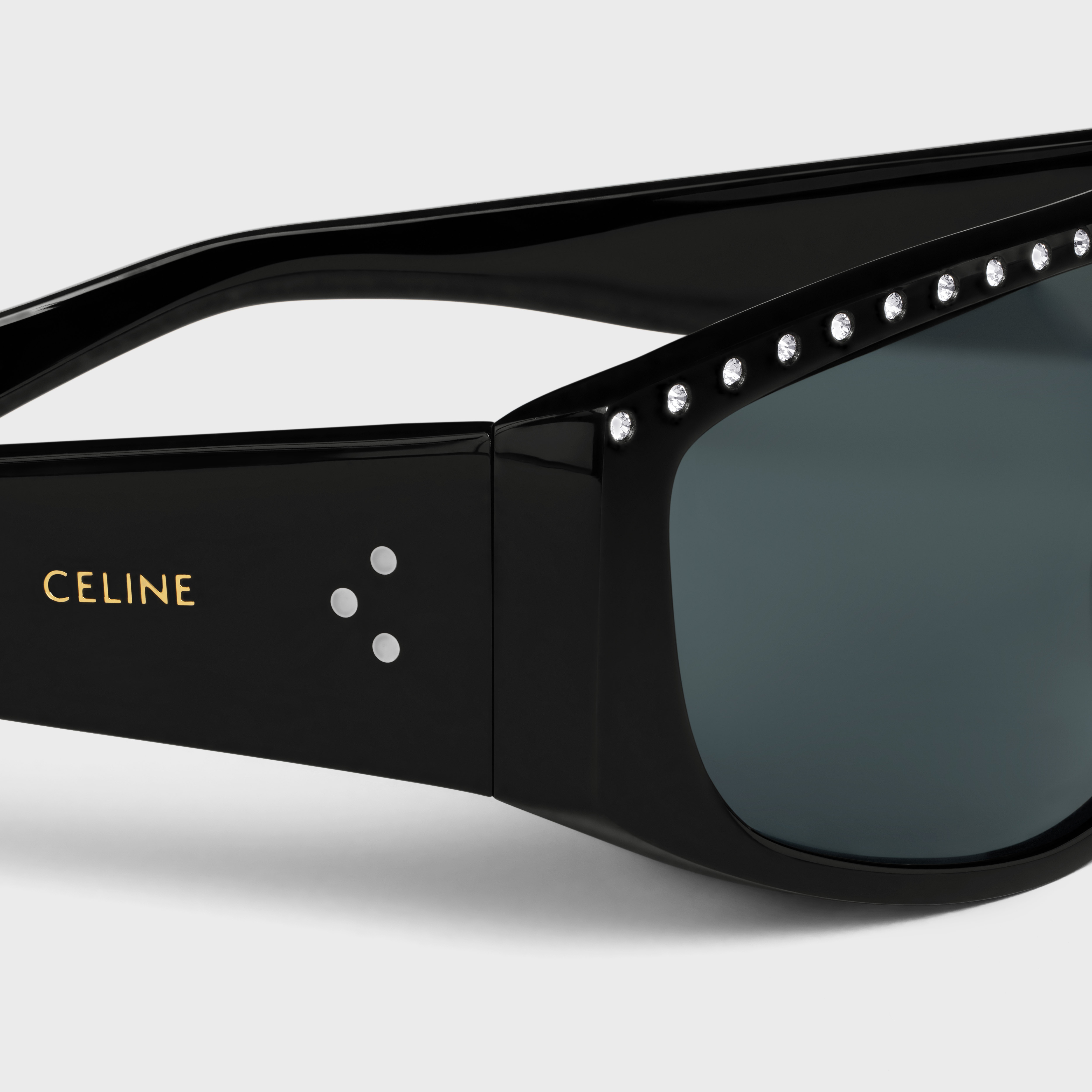 Alan 2 Sunglasses in Acetate with Crystals - 4