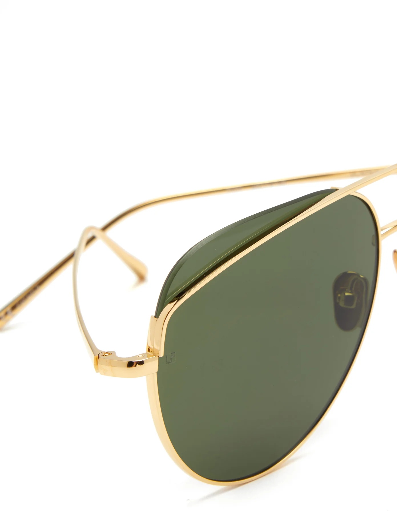 Aviator metal sunglasses - 6