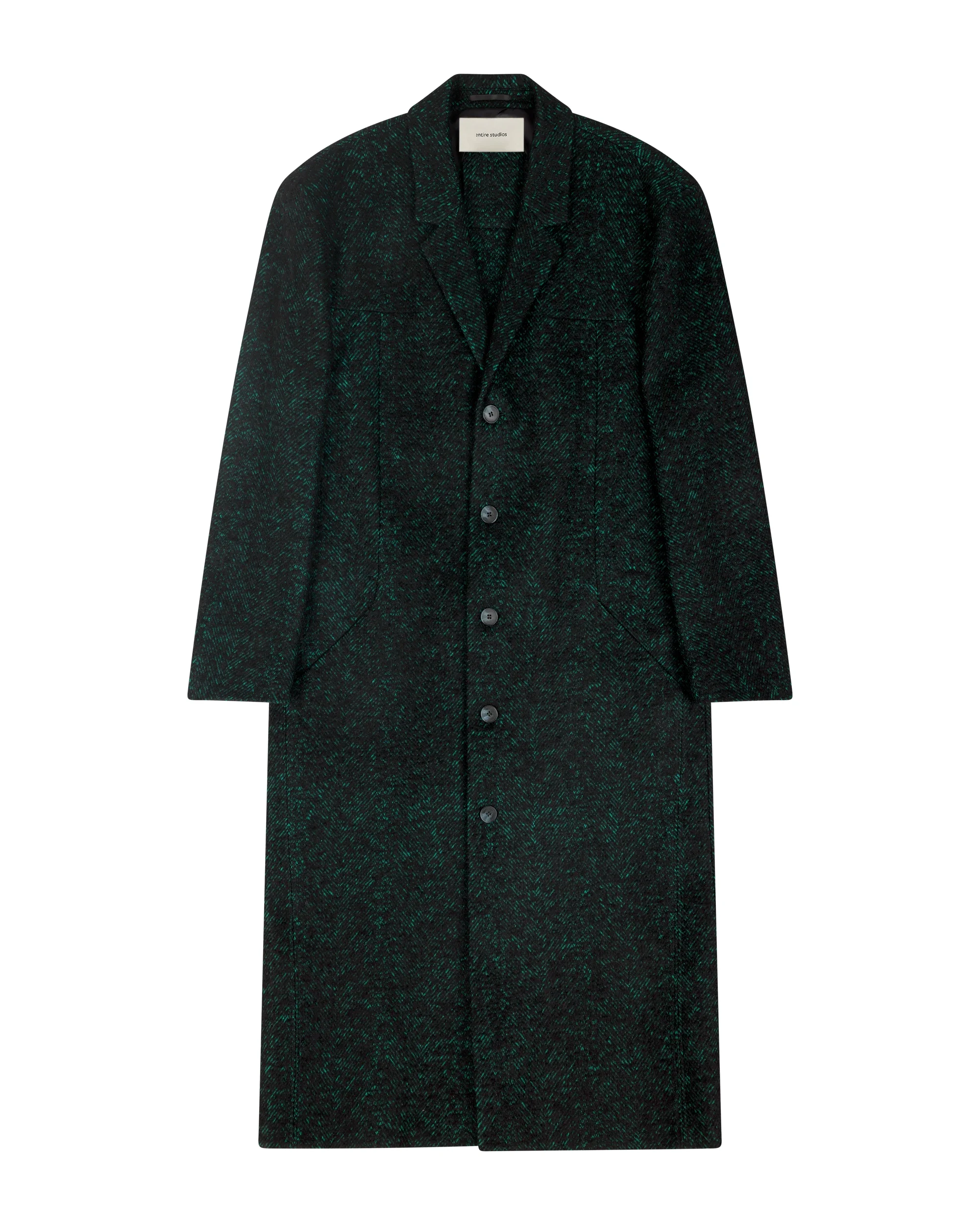 STRUCTURED COAT CYPRESS BLACK - 1