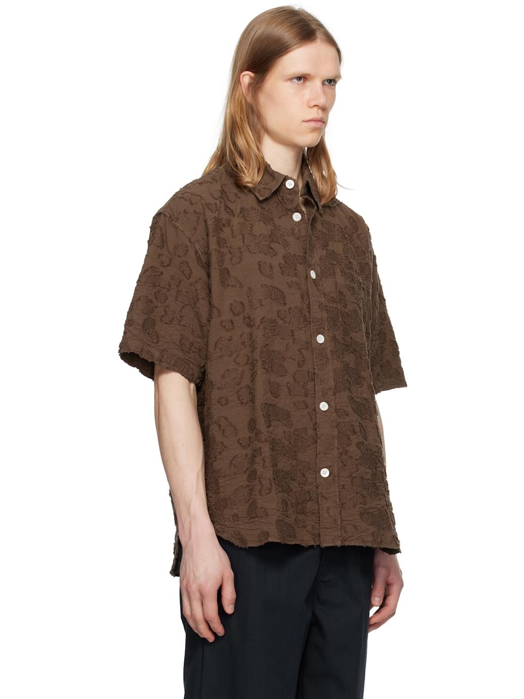 Brown Mo Oversized Fil Coupe S/S Shirt - 2