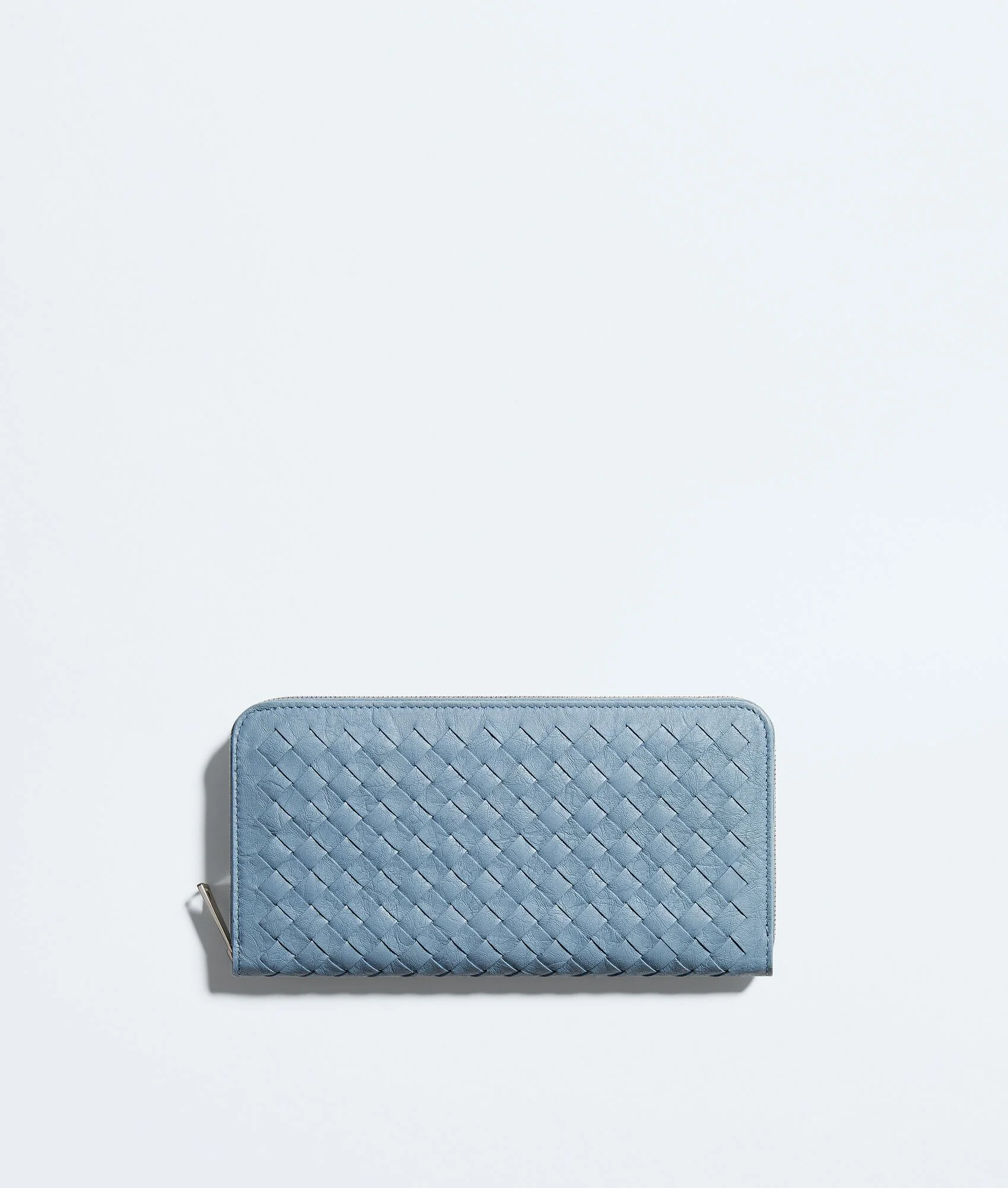 Woven Mycelium Zip-Around Wallet - 1