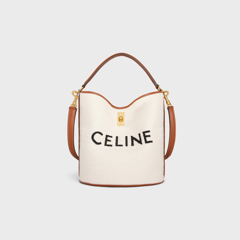 Bucket 16 Bag in TEXTILE WITH CELINE JACQUARD 1