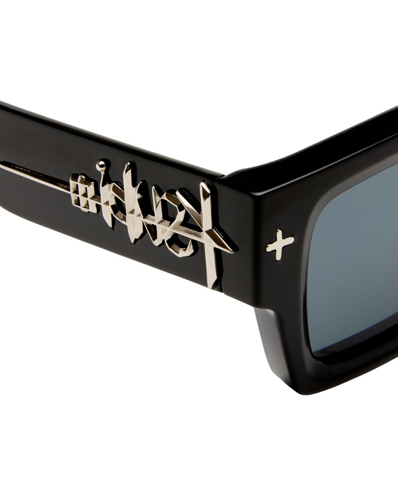 THE KINGY SUNGLASSES BLACK SILVER 5