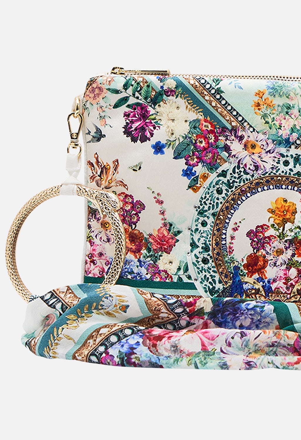 RING SCARF CLUTCH - 2