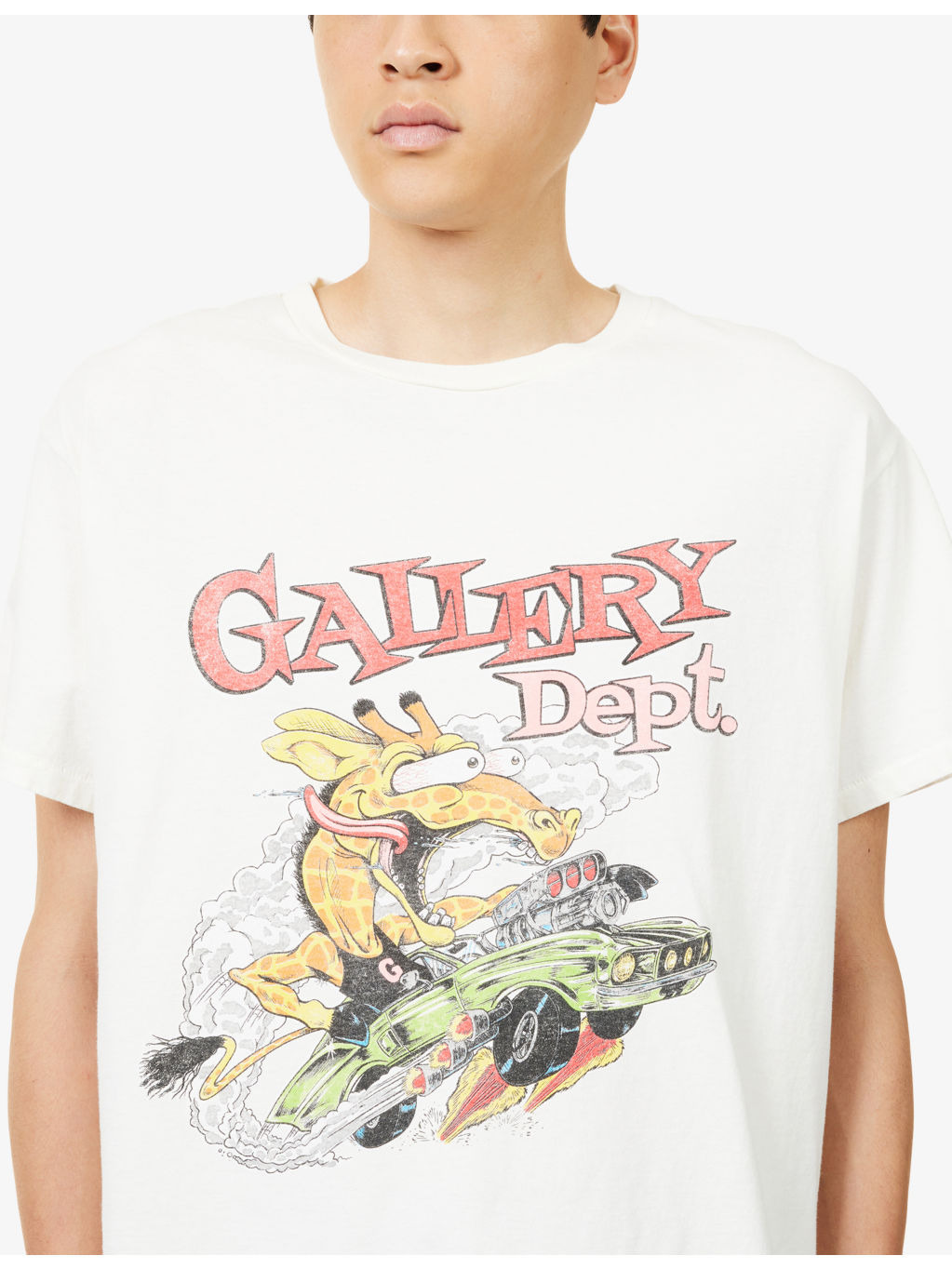 Printed Crewneck Cotton-Jersey T-Shirt - 5