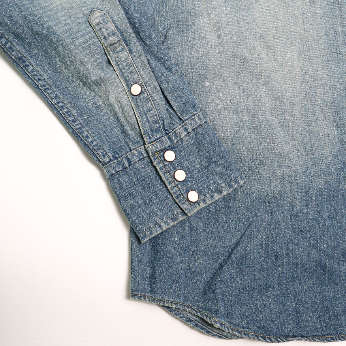 4894HW Denim Western Shirt Hand Wash Indigo Blue - 4