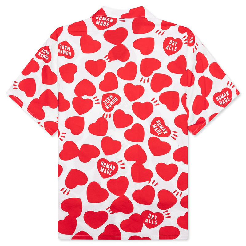 Human Made HEART ALOHA SHIRT - WHITE outlook