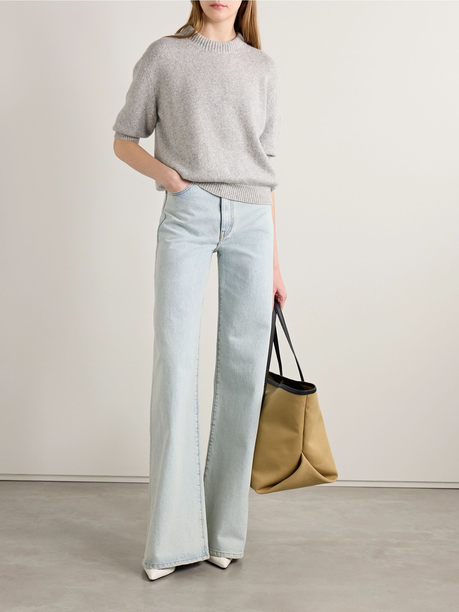 Davin cashmere sweater Gray - 2