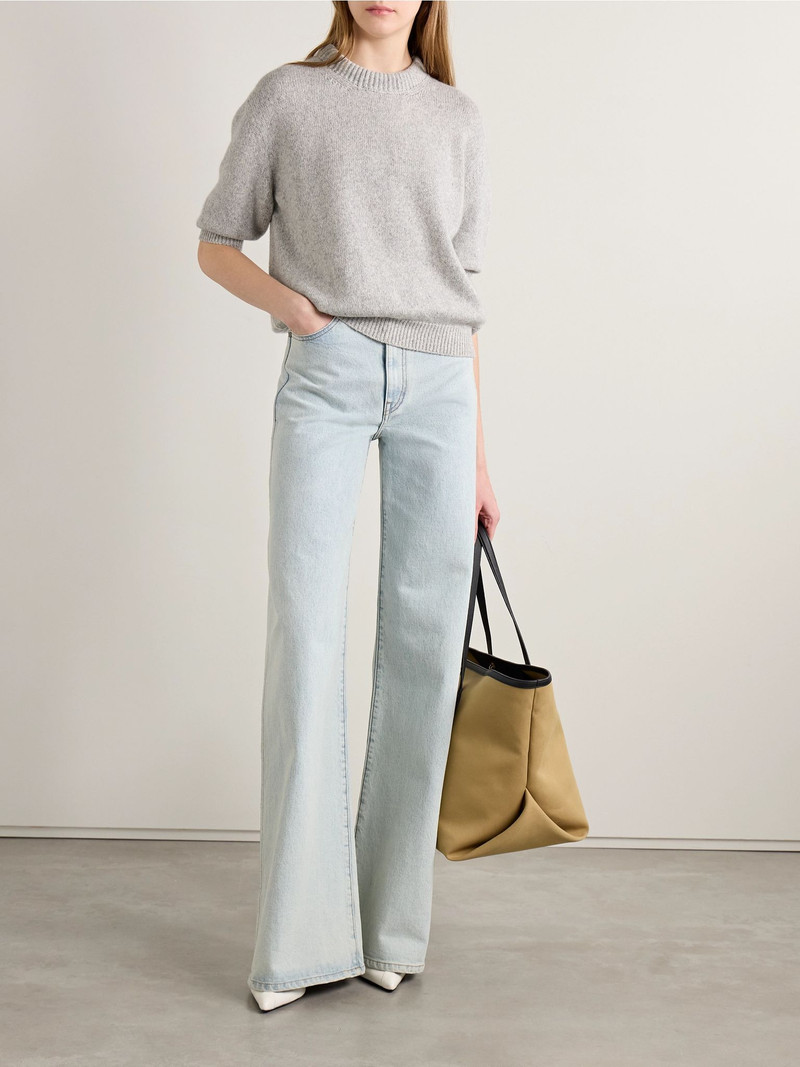KHAITE Davin cashmere sweater Gray outlook