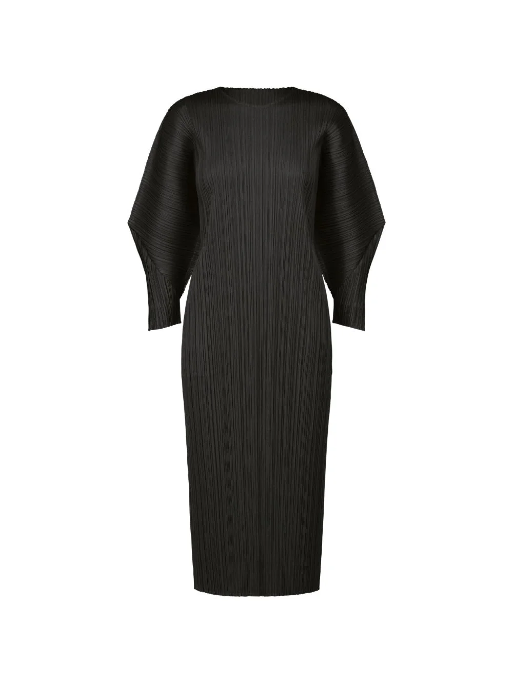 pleated midi dress - 1