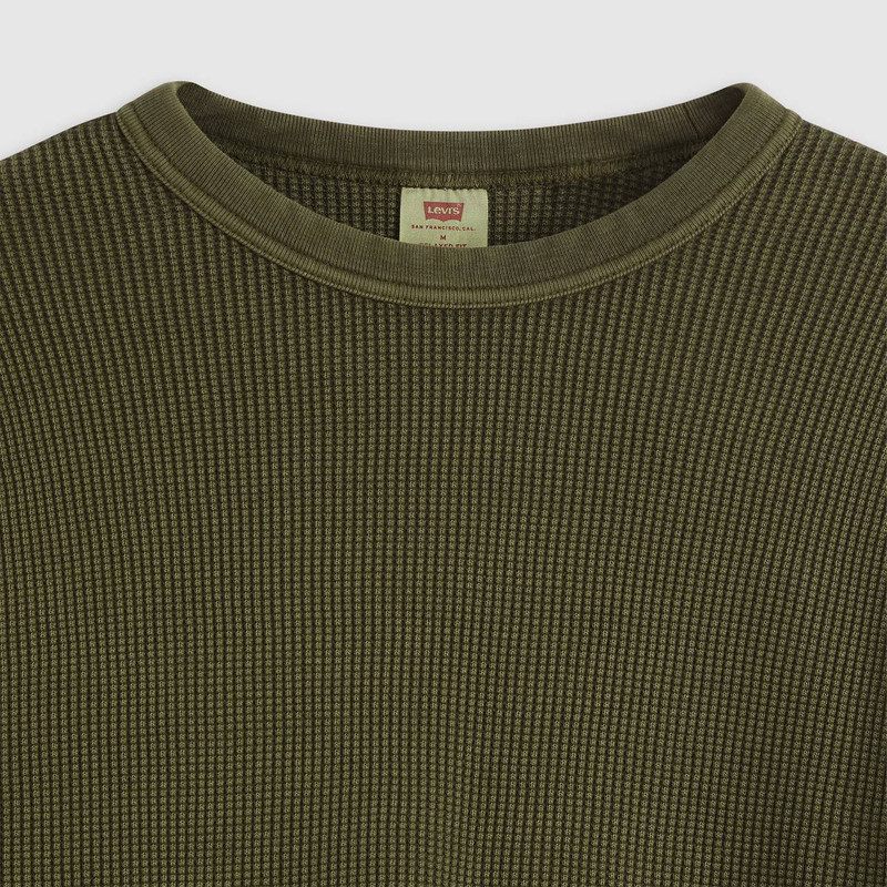 LONG-SLEEVE RELAXED THERMAL SHIRT 6