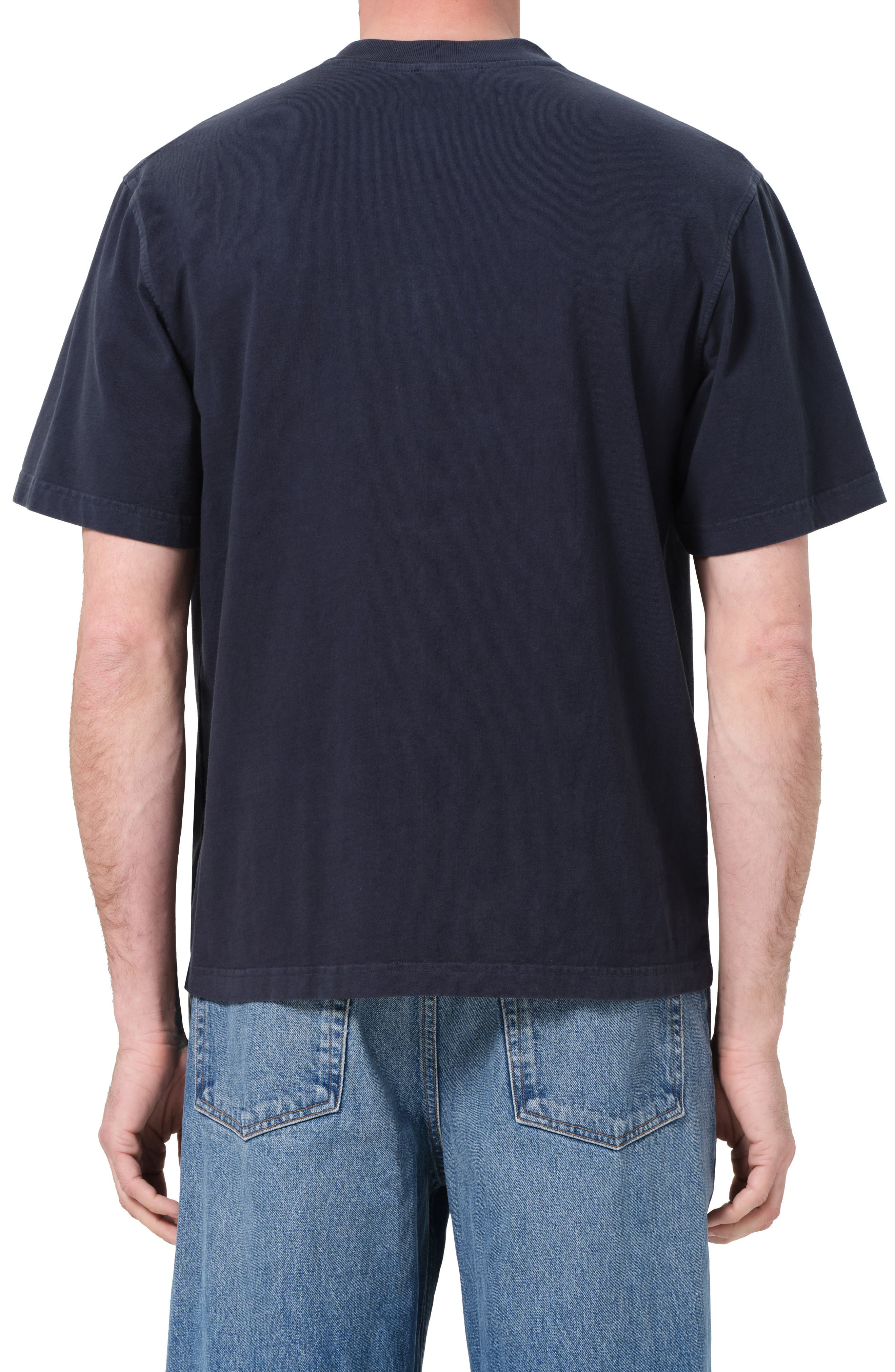 AGOLDE Asha Oversize Mock Neck T-Shirt in Lyon at Nordstrom - 2