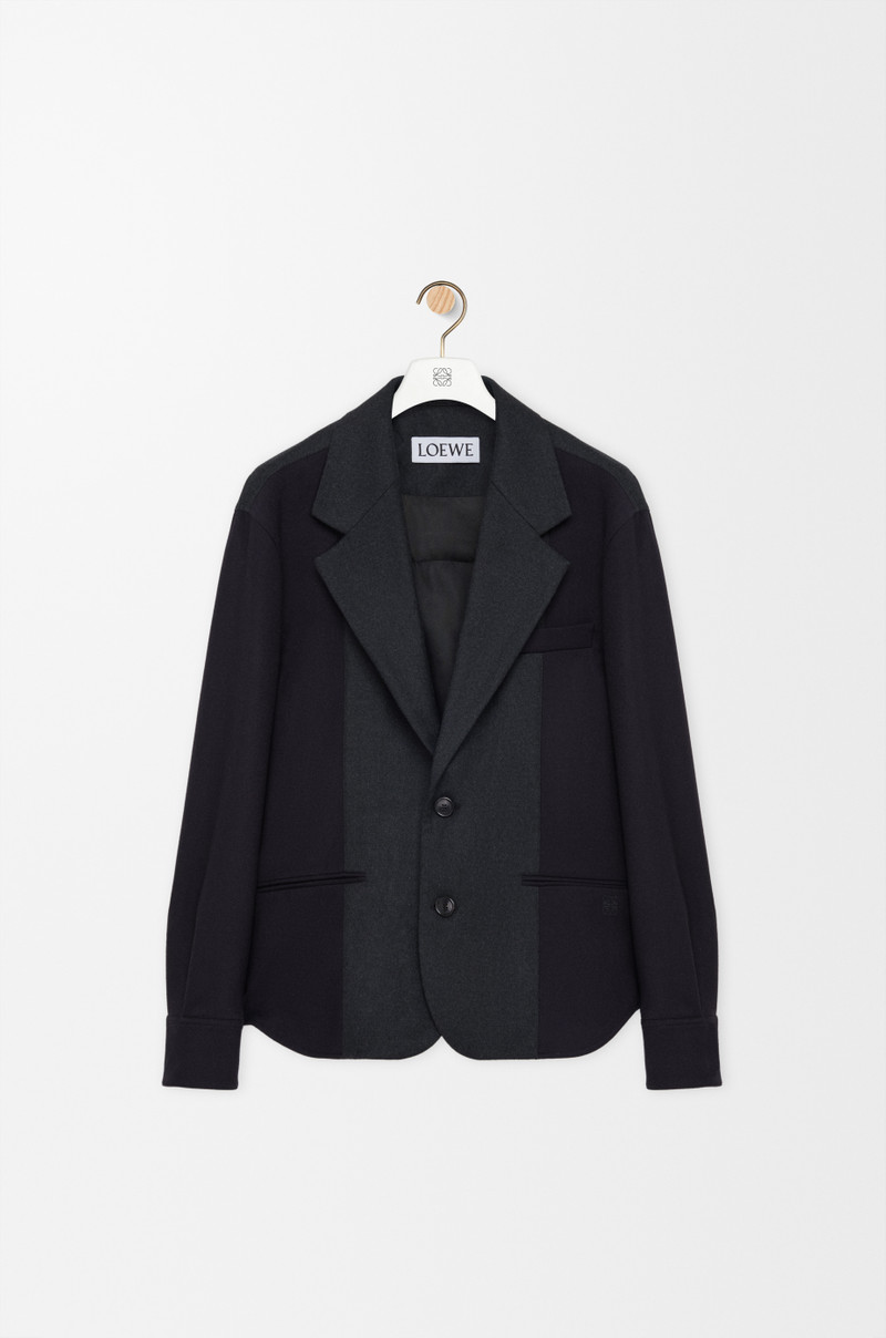 Hybrid jacket in wool 1