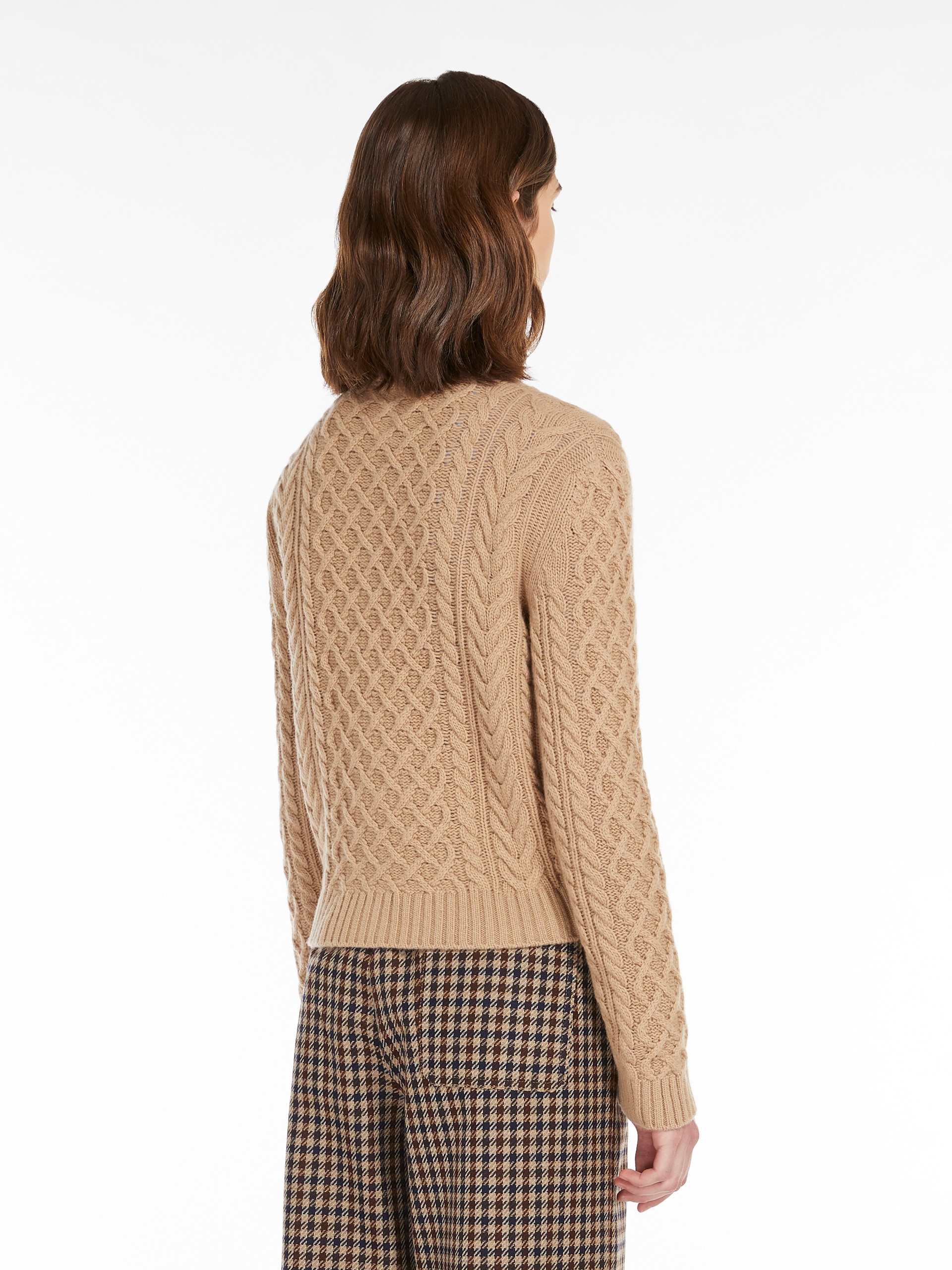 AFOSI Cable-knit wool cardigan - 4