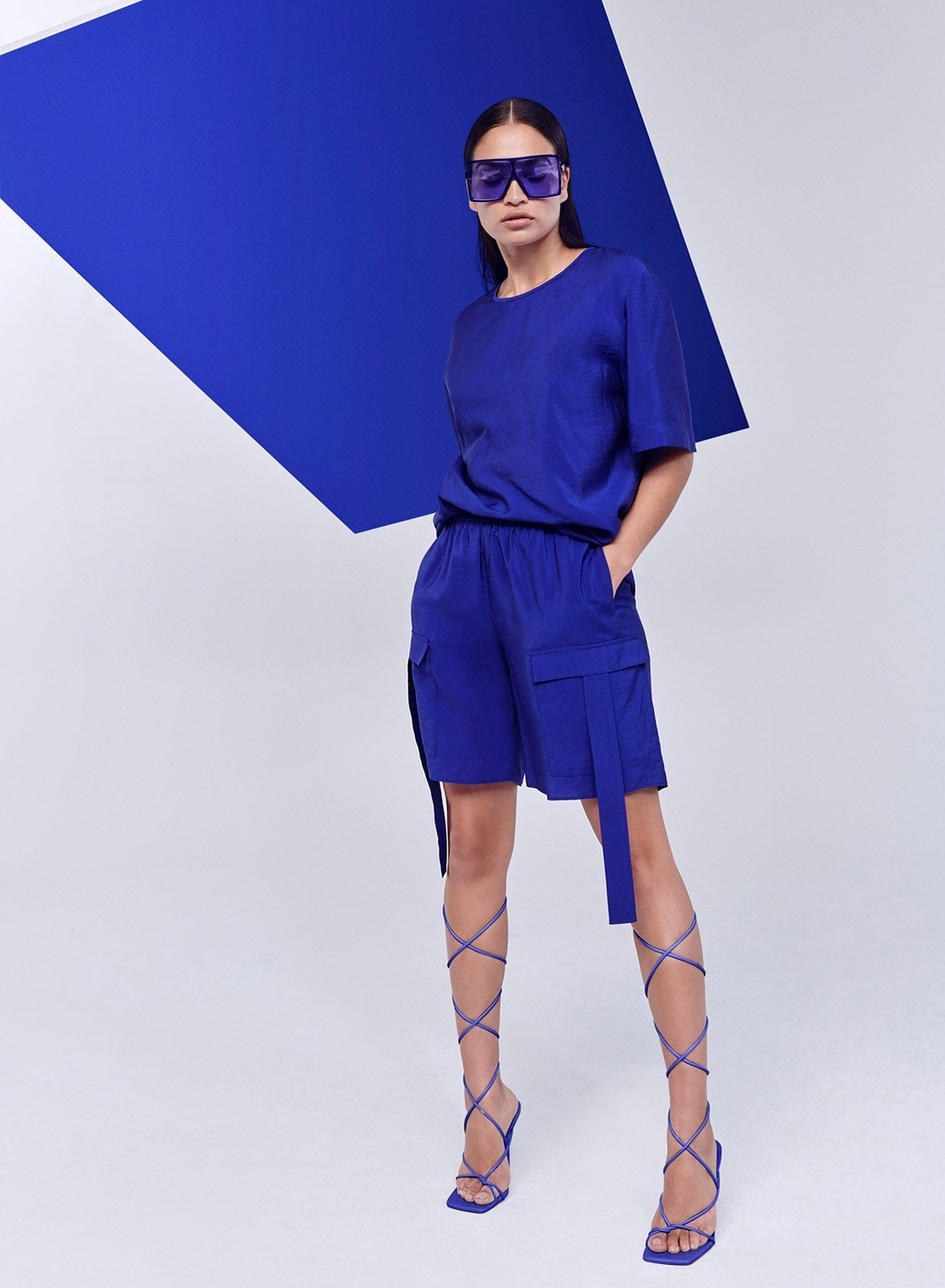 Crinkle Modal Pocket Short - 1