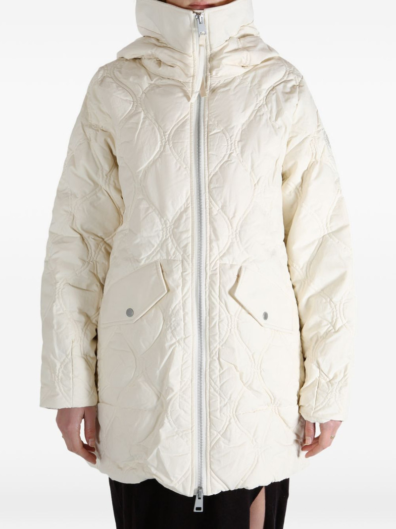 Canada Goose quilted hooded coat outlook