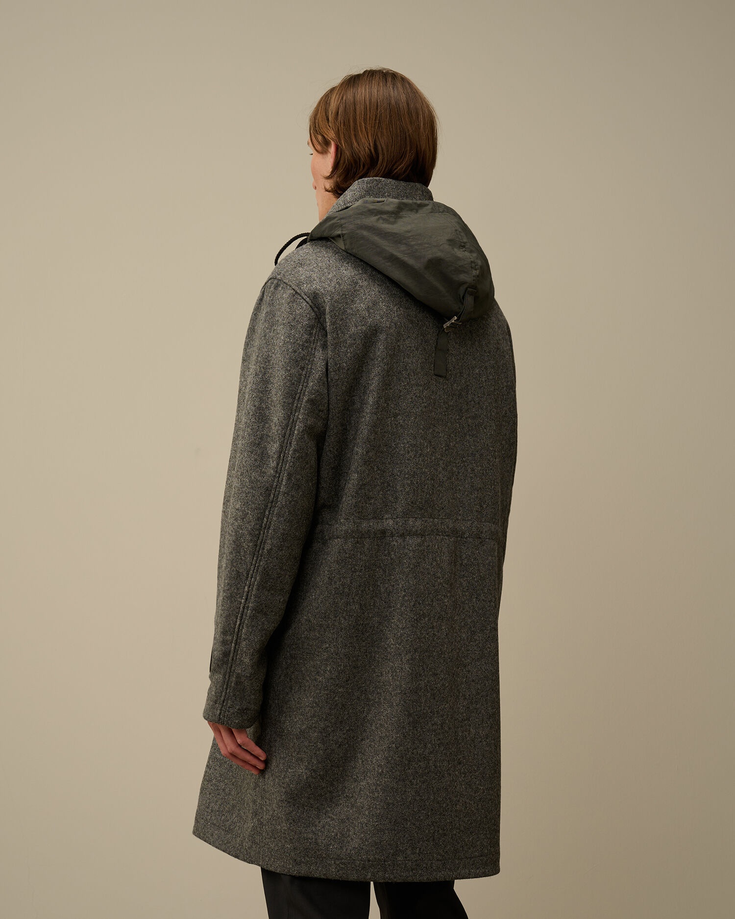 Shetland Twill Hooded Car Coat - 3