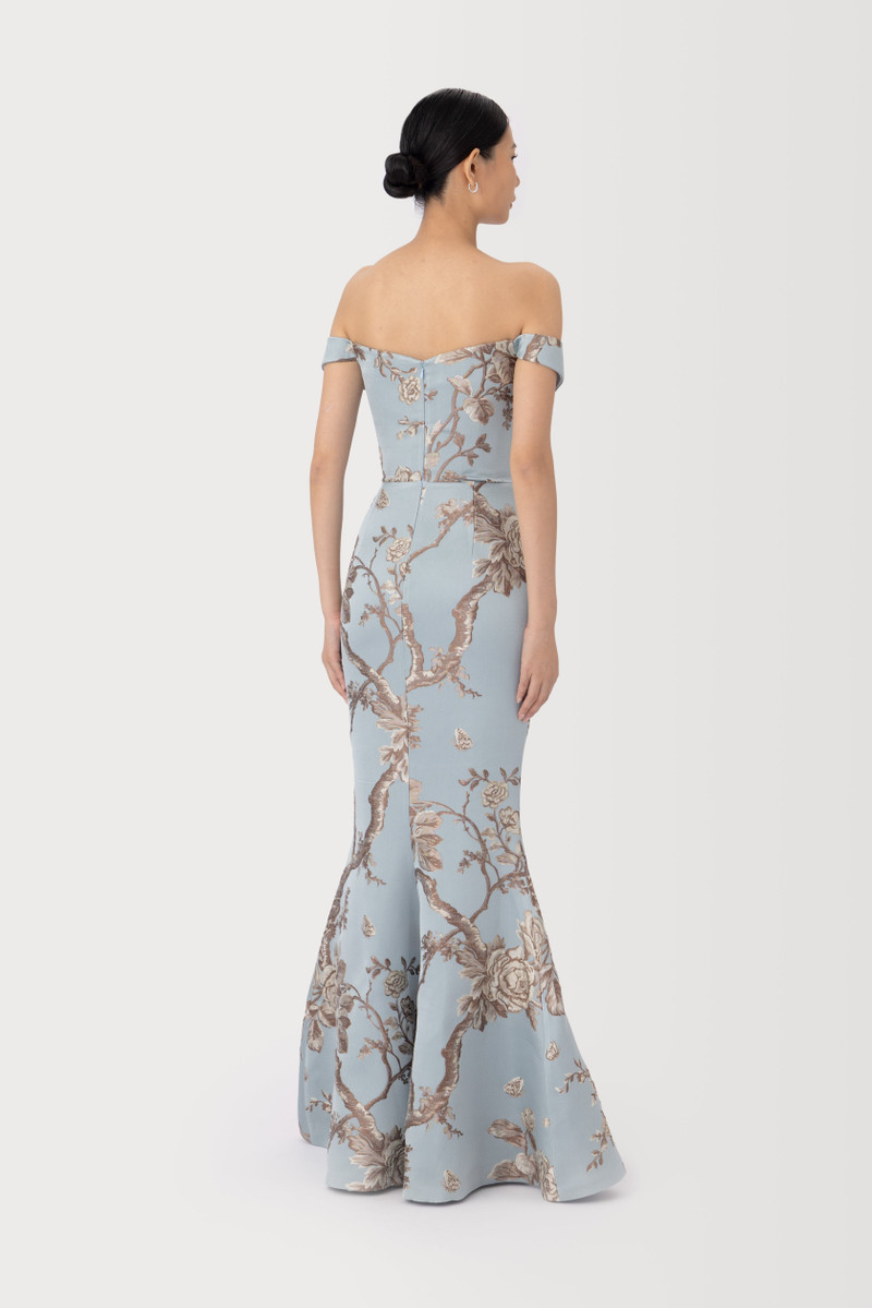 NATALYA BROCADE GOWN 4