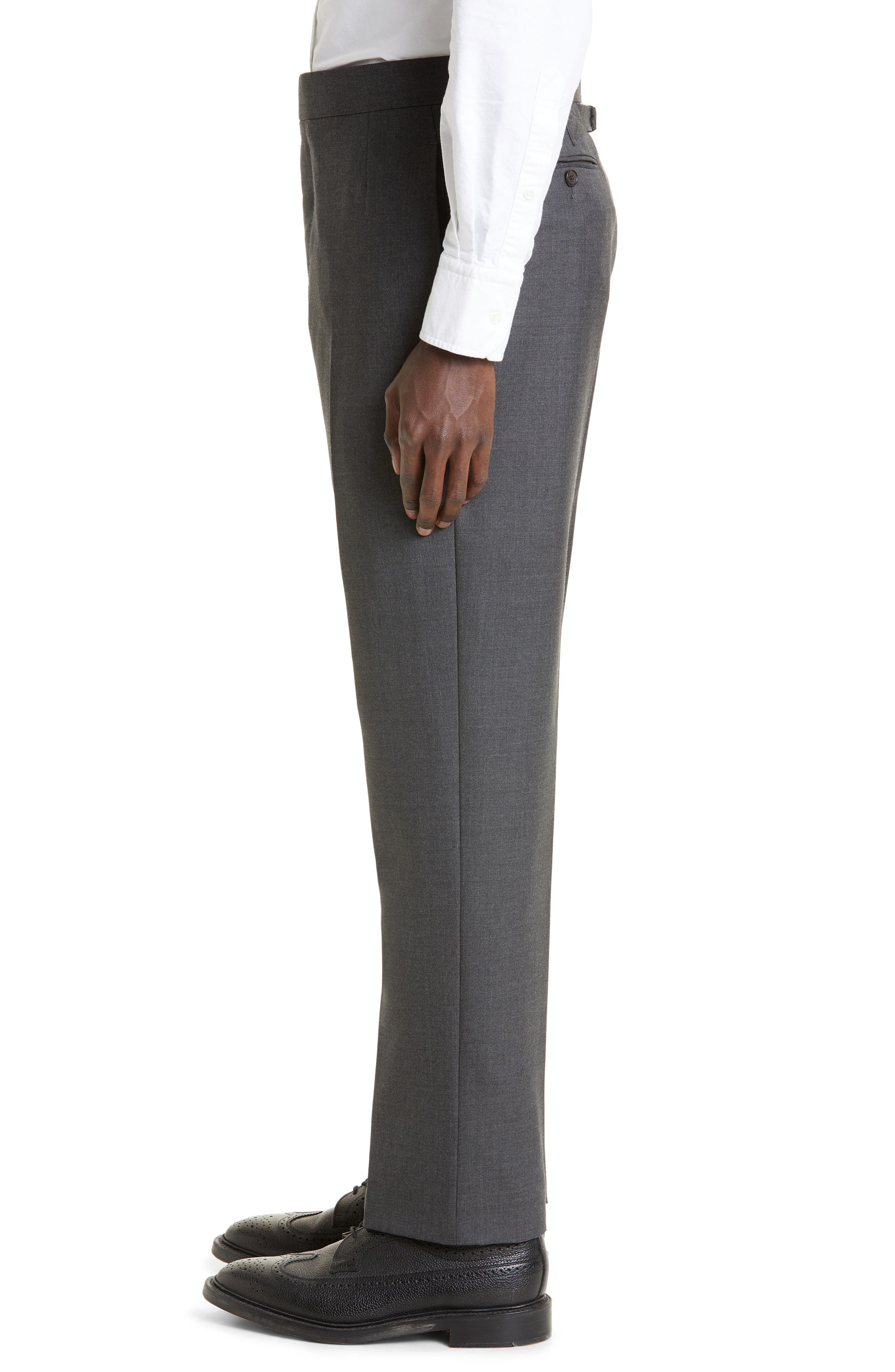Classic Super 120s Wool Backstrap Pants - 4