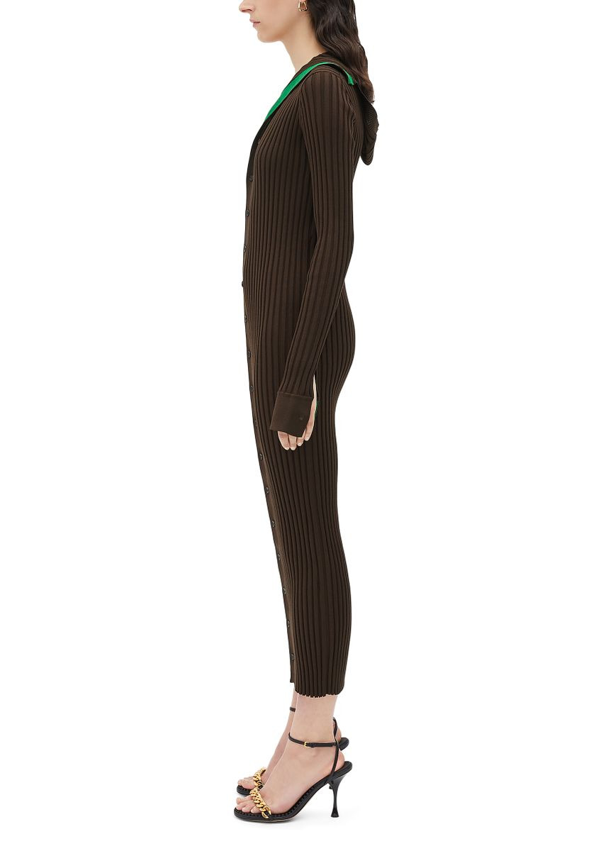Midi silk dress - 4