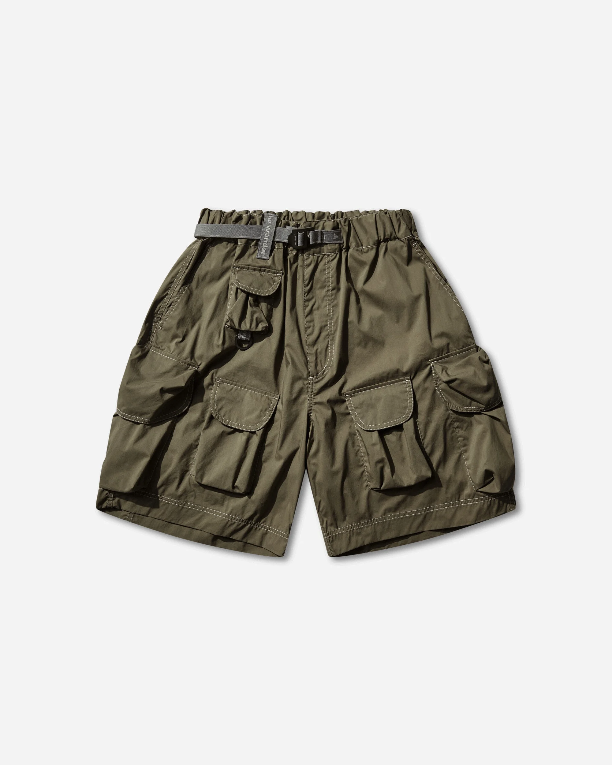 Men's Multi Pocket Shorts Khaki - 1