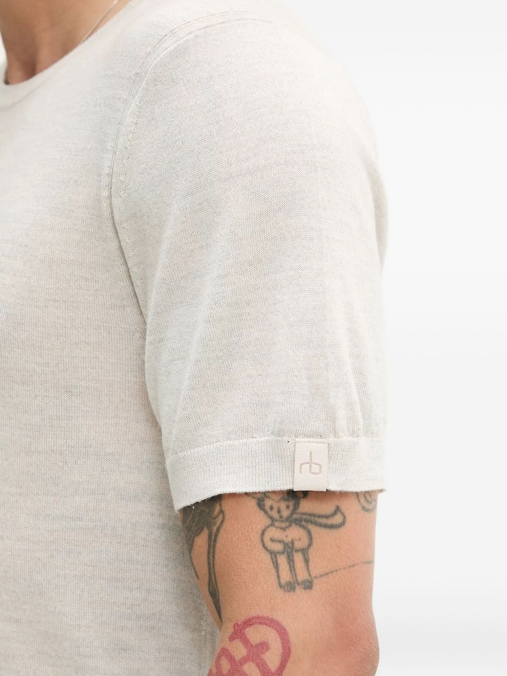short-sleeve crew-neck T-shirt - 4