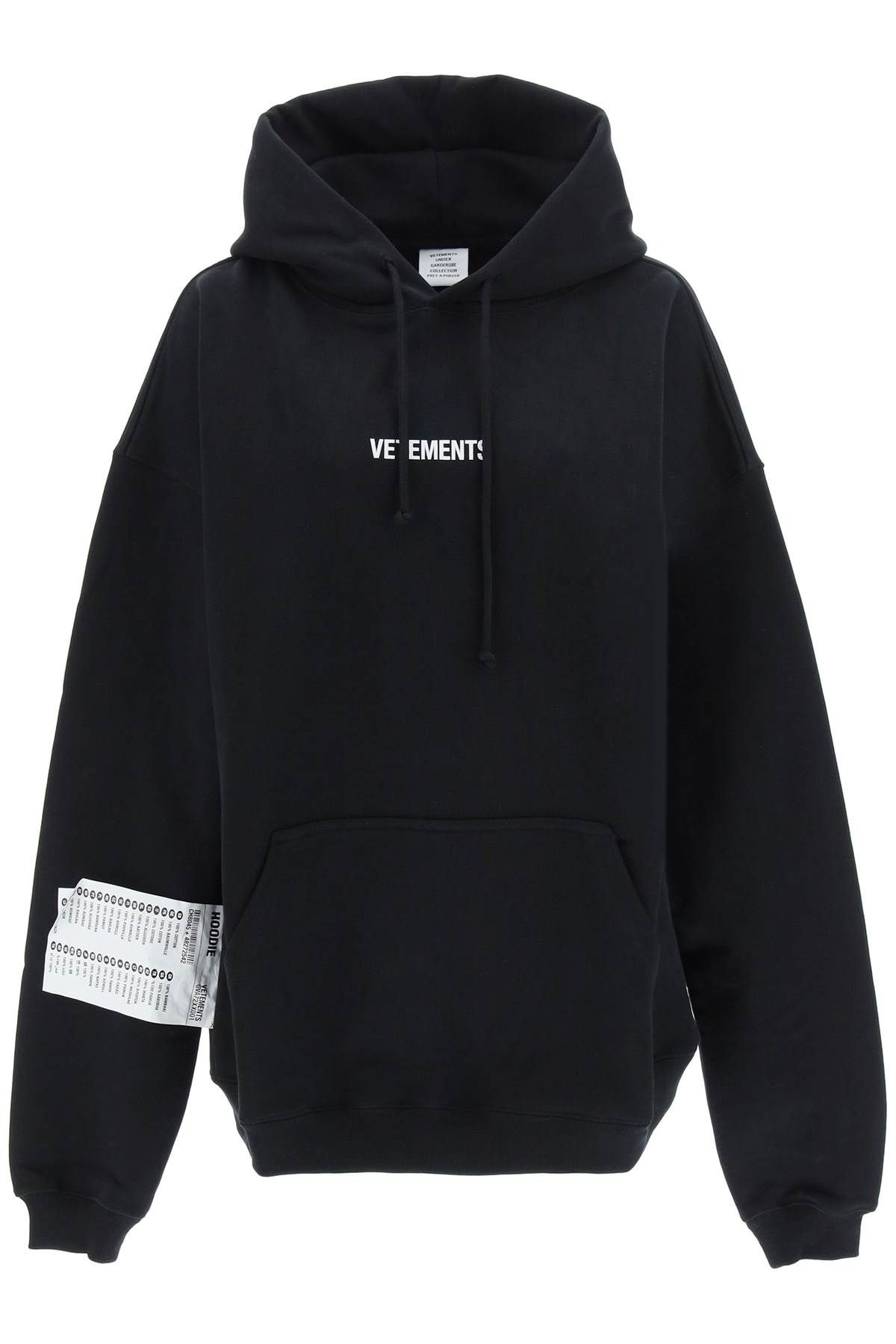 LOGO LABEL HOODIE - 1