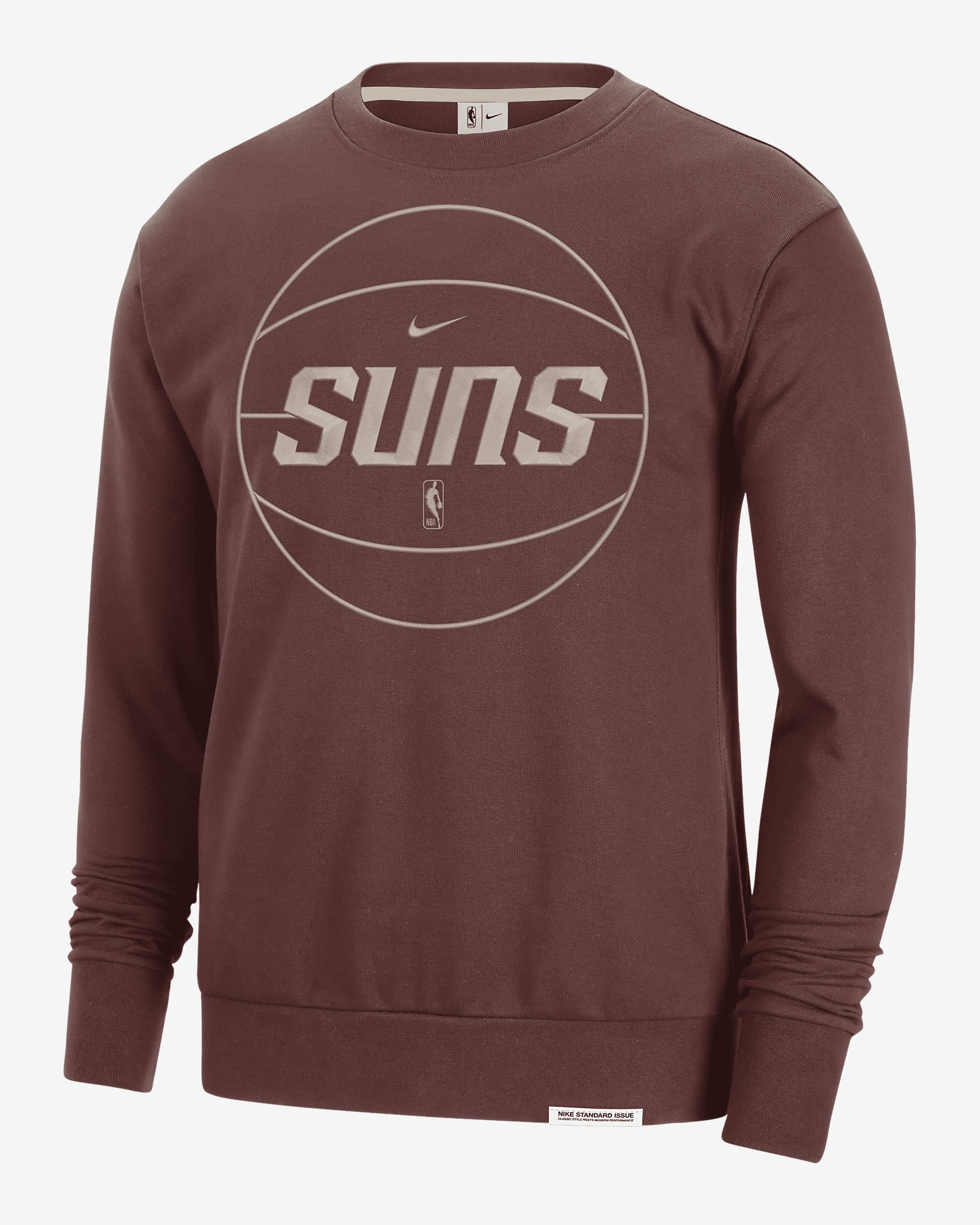 Phoenix Suns Standard Issue Nike Men's Dri-FIT NBA Sweatshirt - 1