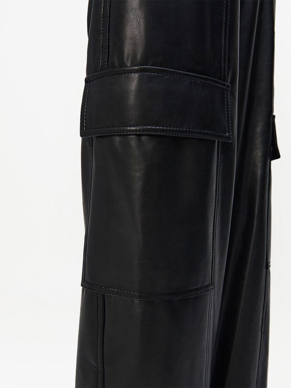 Luxe faux-leather trousers - 5