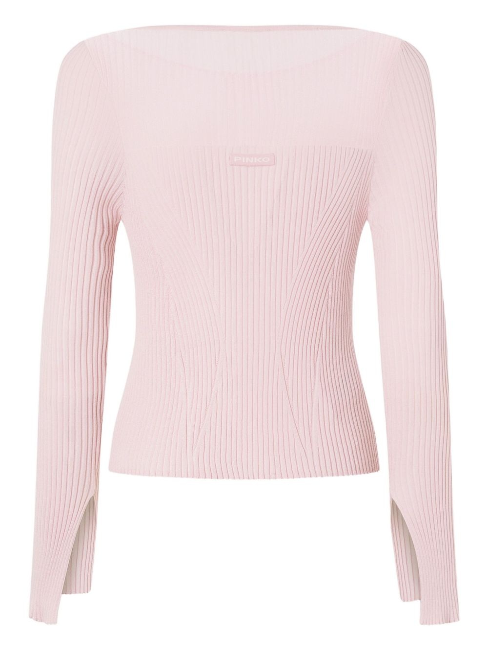 boat-neck jumper - 2