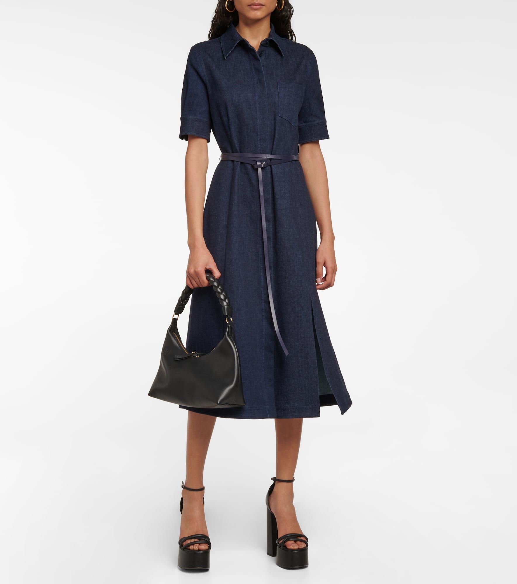 Kieran denim midi dress - 2