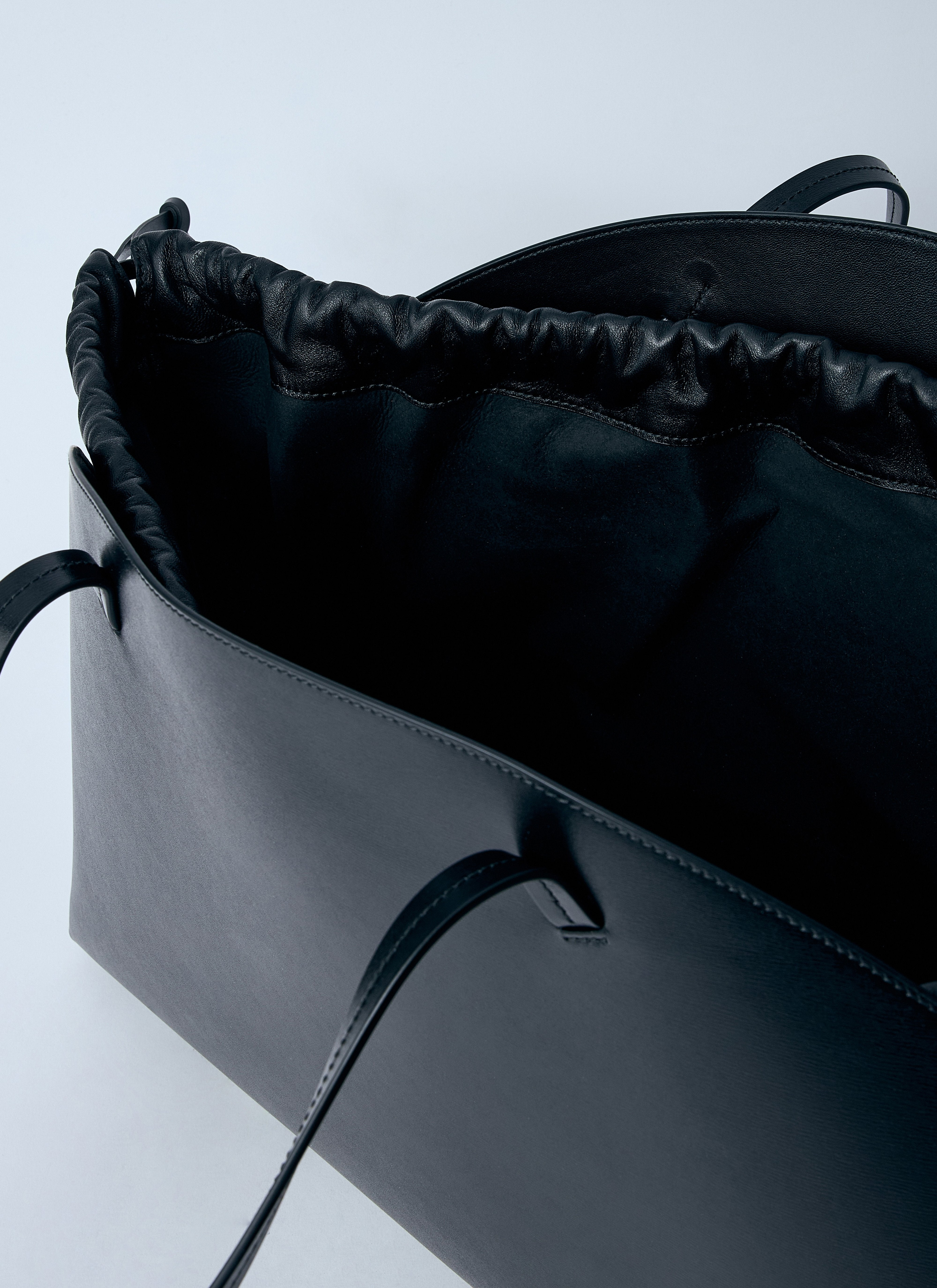 Jil Sander Women Leather Curve Shoulder Bag - 5