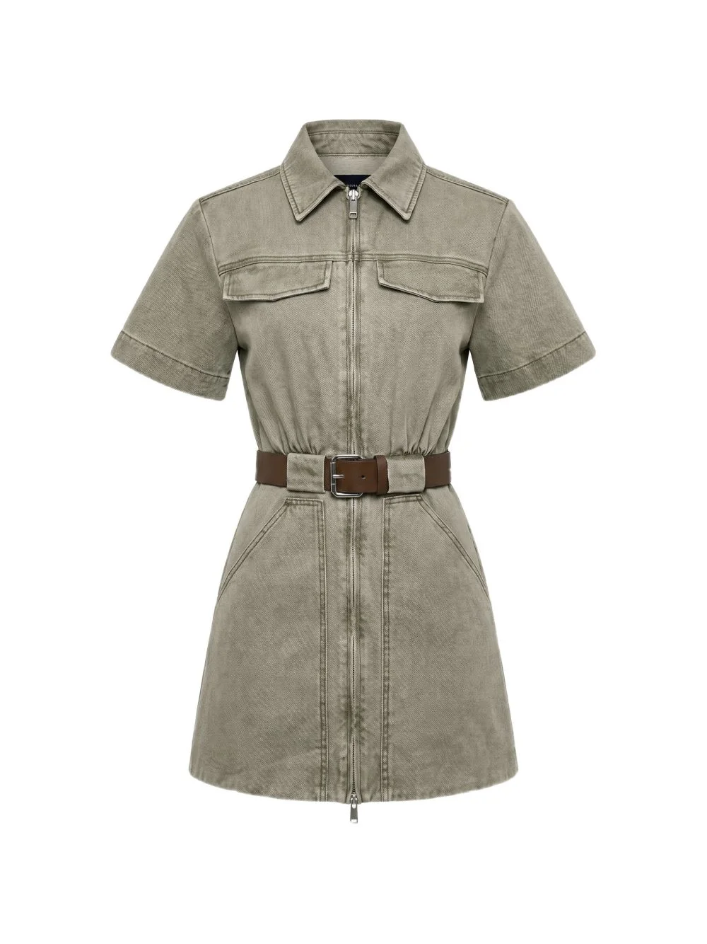 Embla belted utility mini dress - 1