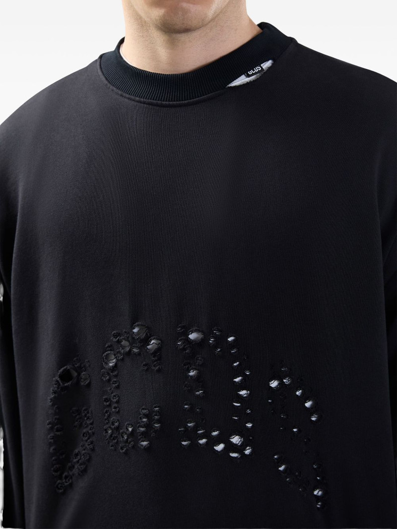 distressed-effect sweatshirt 5
