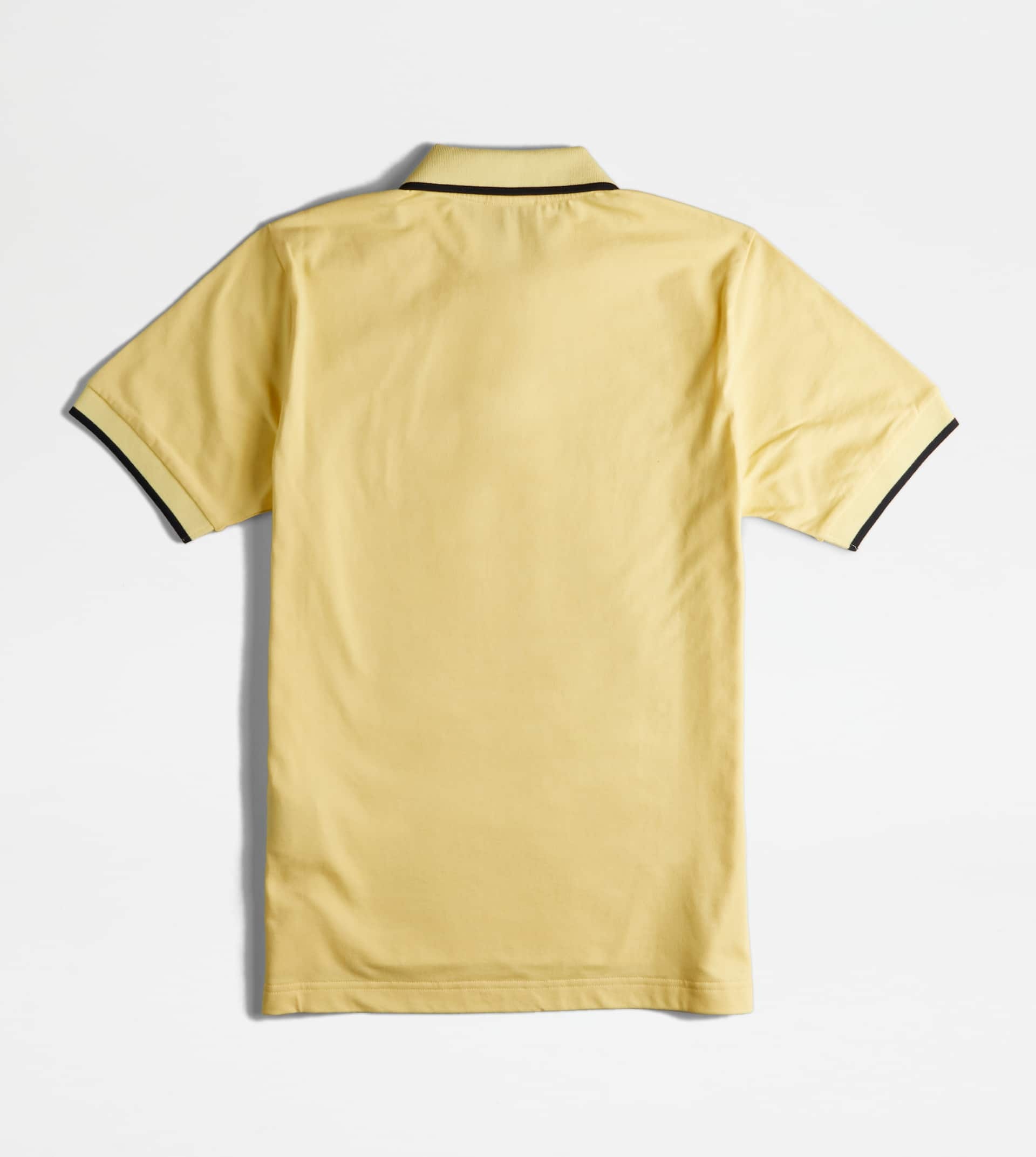 POLO SHIRT IN PIQUET - YELLOW - 3