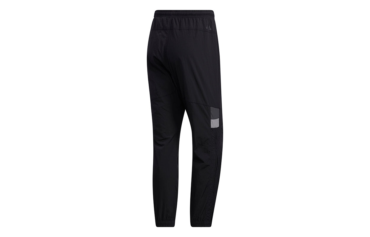 Men's adidas logo Casual Black Sports Pants/Trousers/Joggers GM4437 - 2