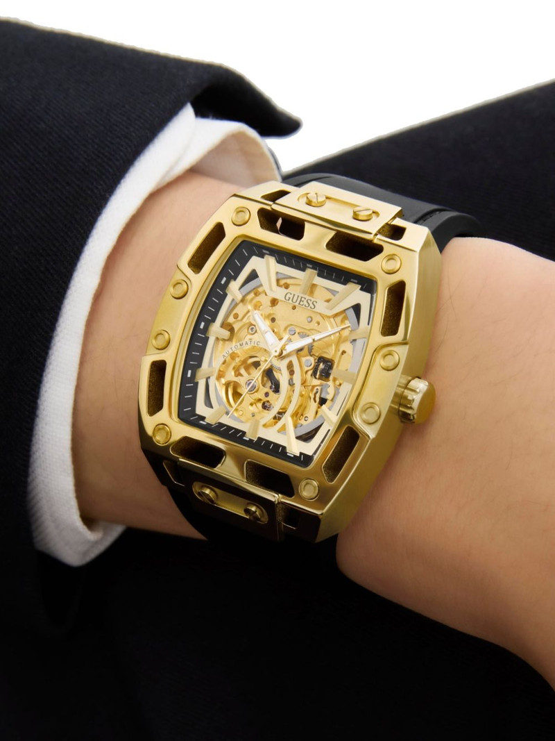 Gold Skeleton Automatic 44mm 5