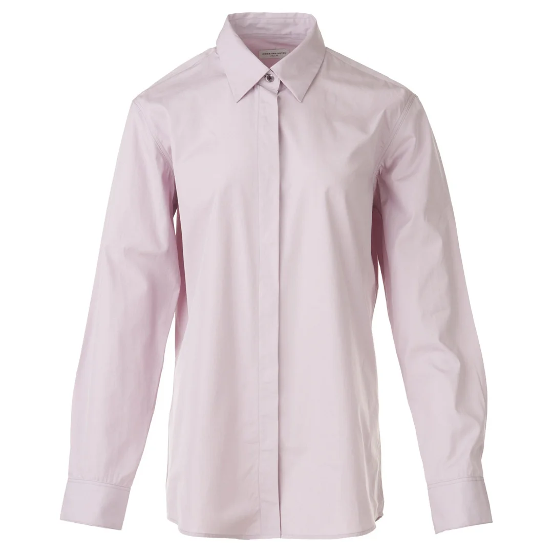 Lightweight Piece Dyed Cotton Shirt - 1