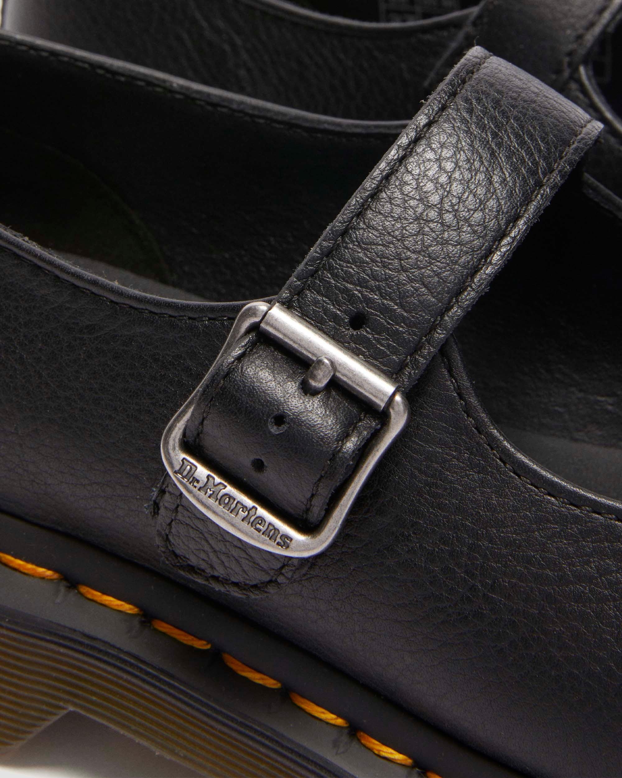 Elphie Virginia Leather Mary Jane Shoes - 4