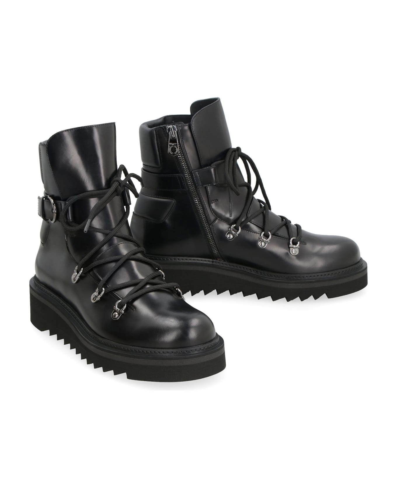 Leather Ankle Boots - 3