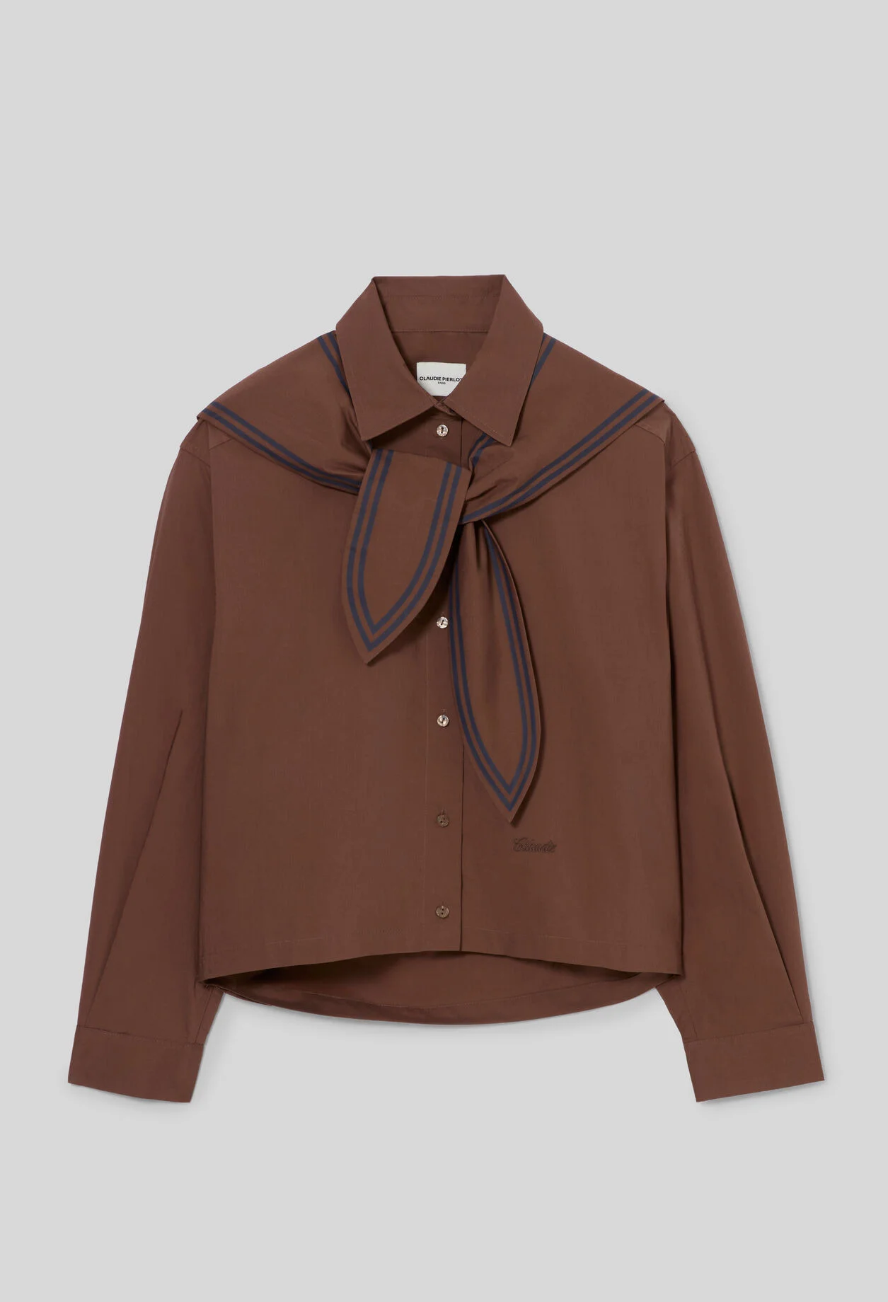 COTTON POPLIN SHIRT - 1