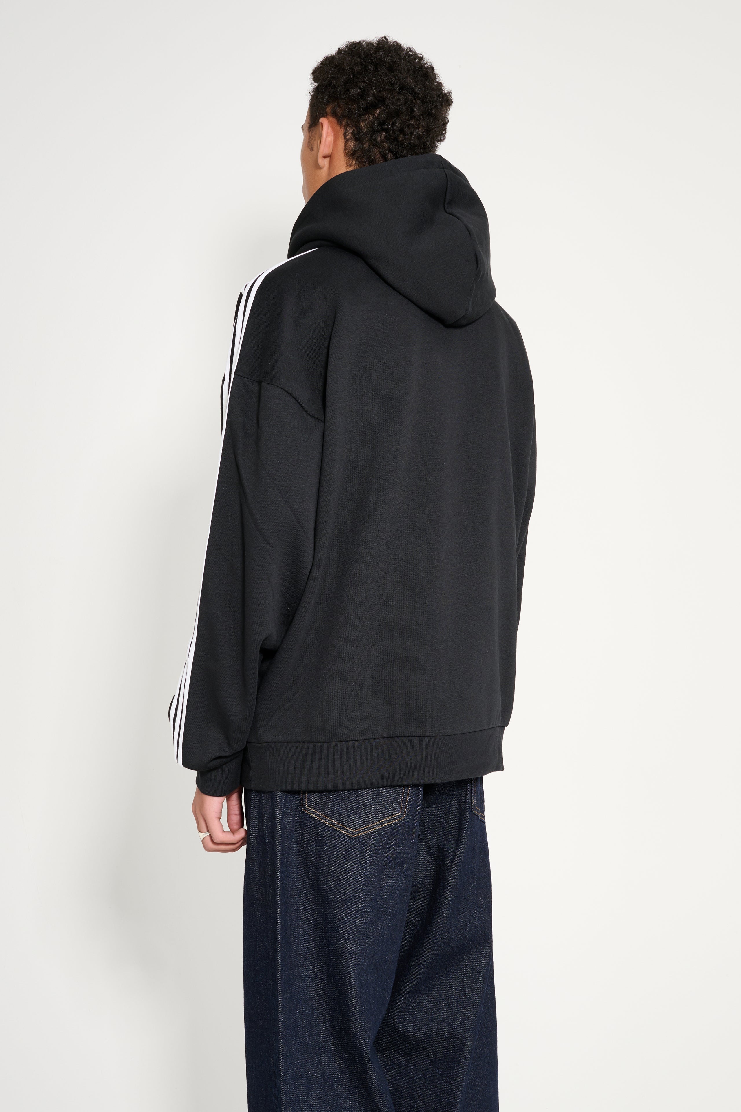 ADIDAS X TRÈS BIEN X MENTAL ATHLETIC ADICOLOR BAGGY FIT HOODIE BLACK - 4