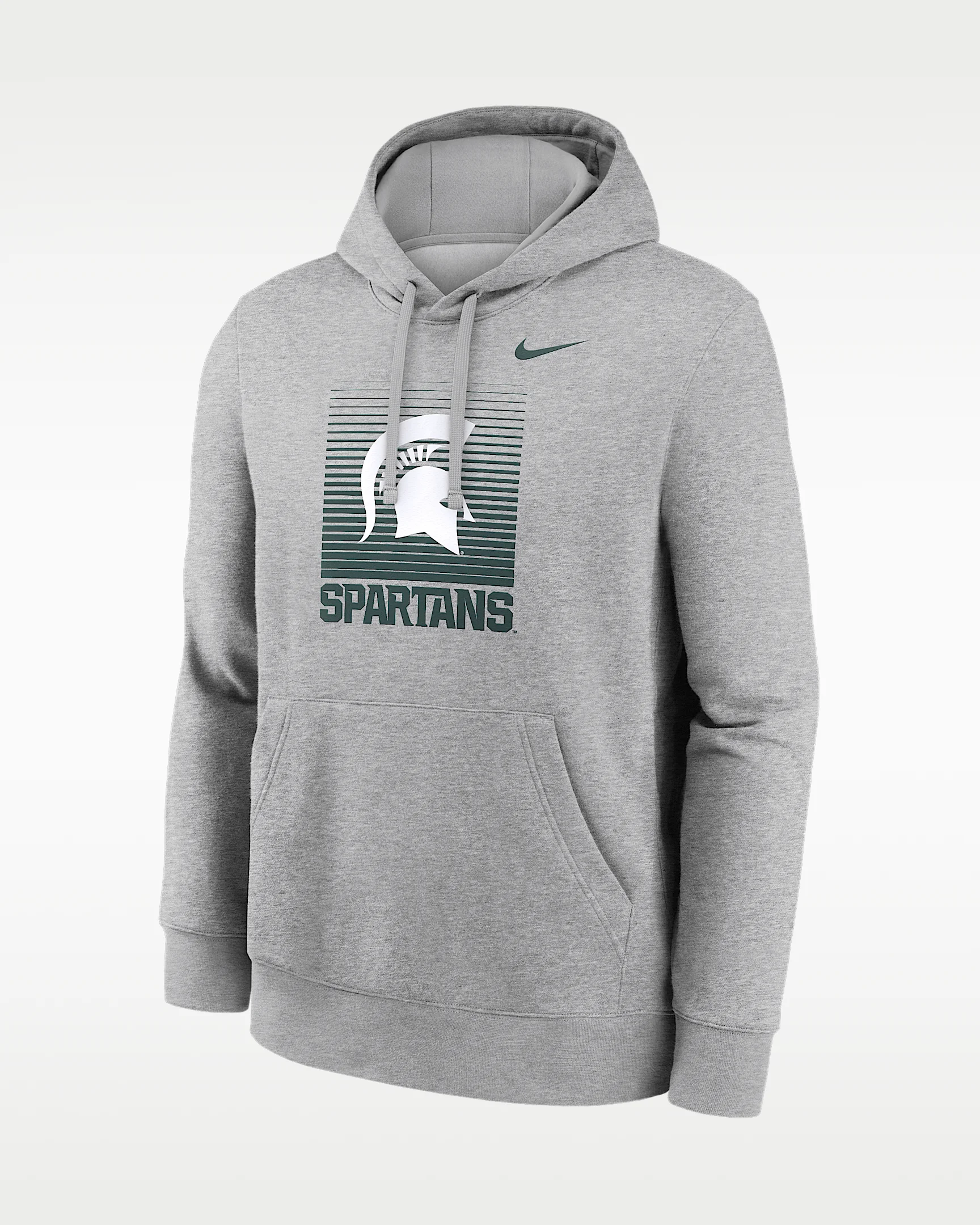 Michigan State Primetime Men's Nike College Pullover Hoodie - 1